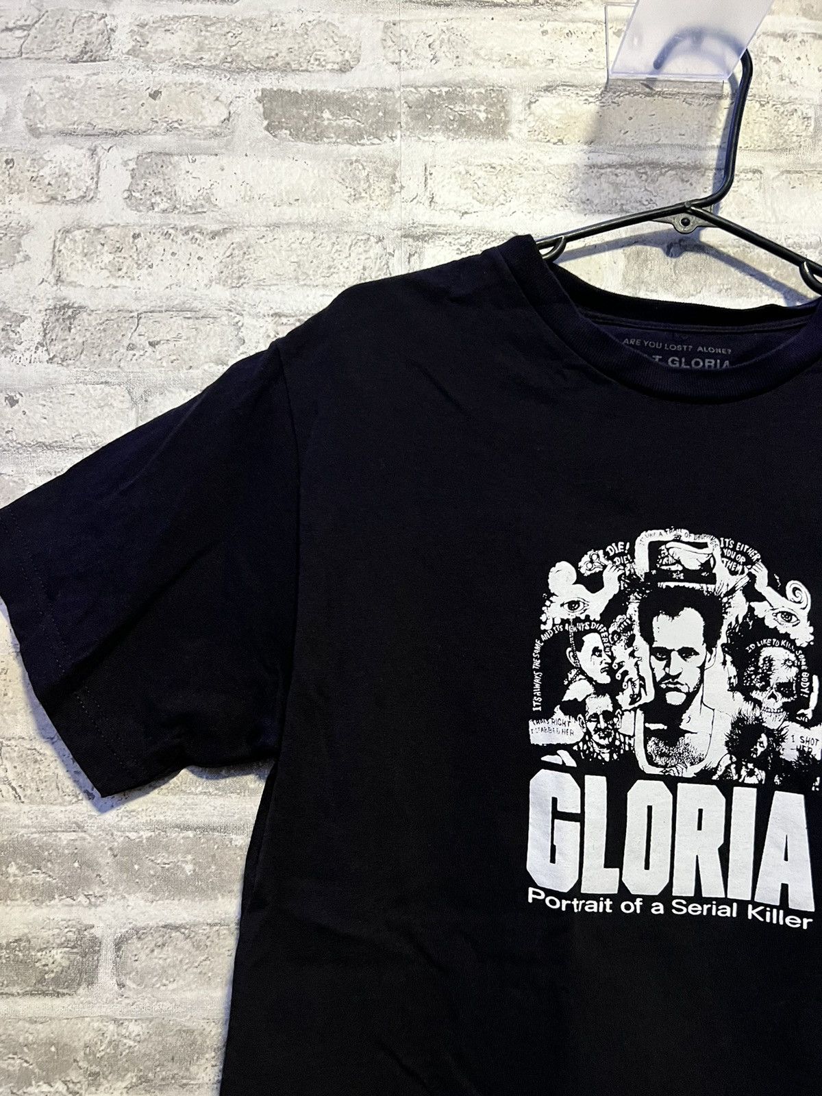 Foulplay Company CULT GLORIA - SERIAL KILLER T- SHIRT (BLACK) MEDIUM Size US M / EU 48-50 / 2 - 4 Thumbnail