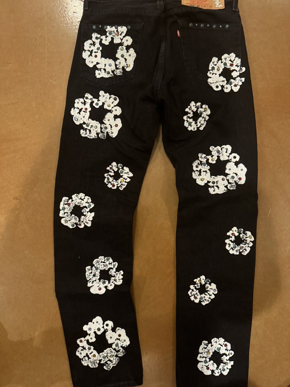 DENIM TEARS Rhinestone denim tears Size US 30 / EU 46 - 2 Thumbnail