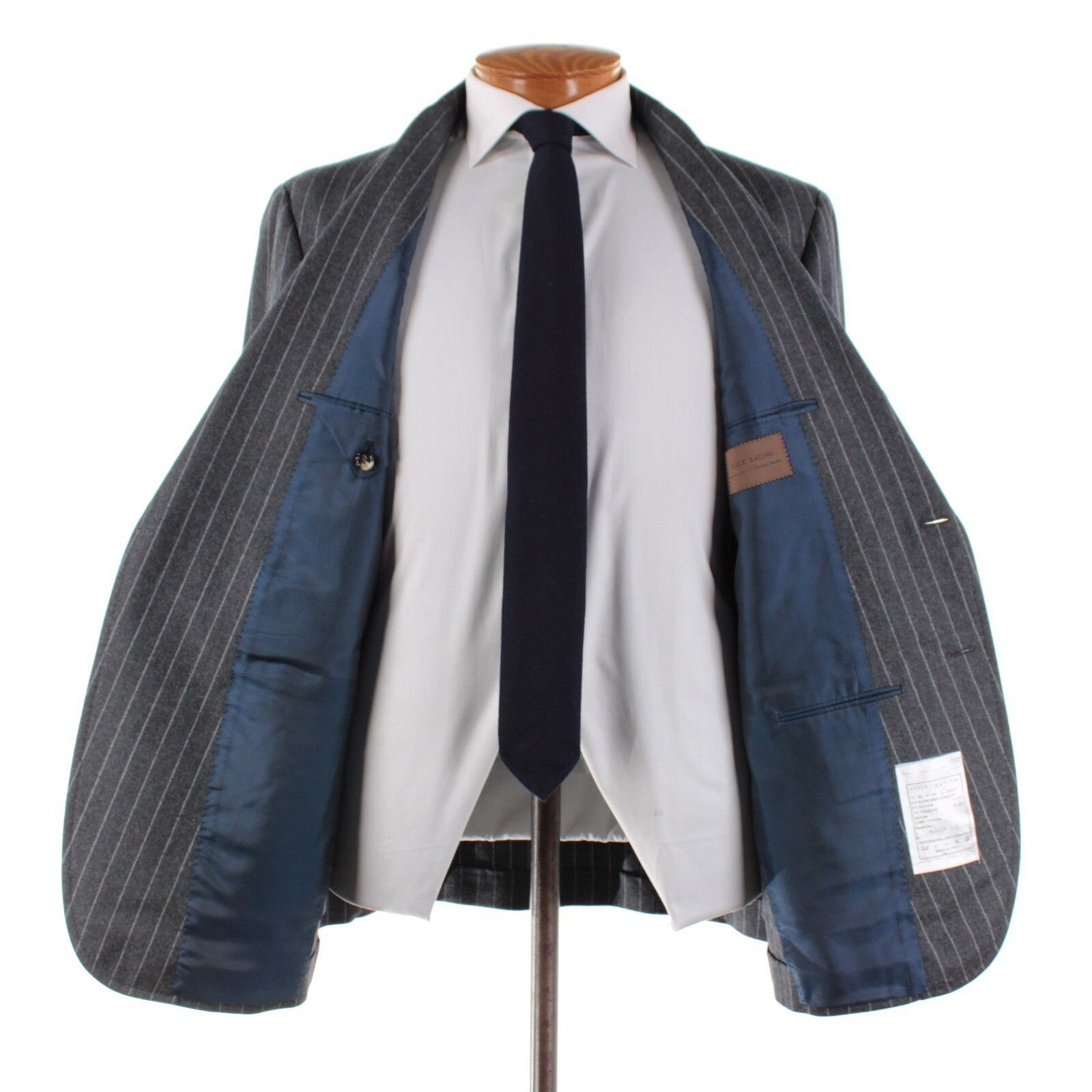 Other Stile Latino Suit Size US 46 Regular in Gray Size 46R - 7 Thumbnail