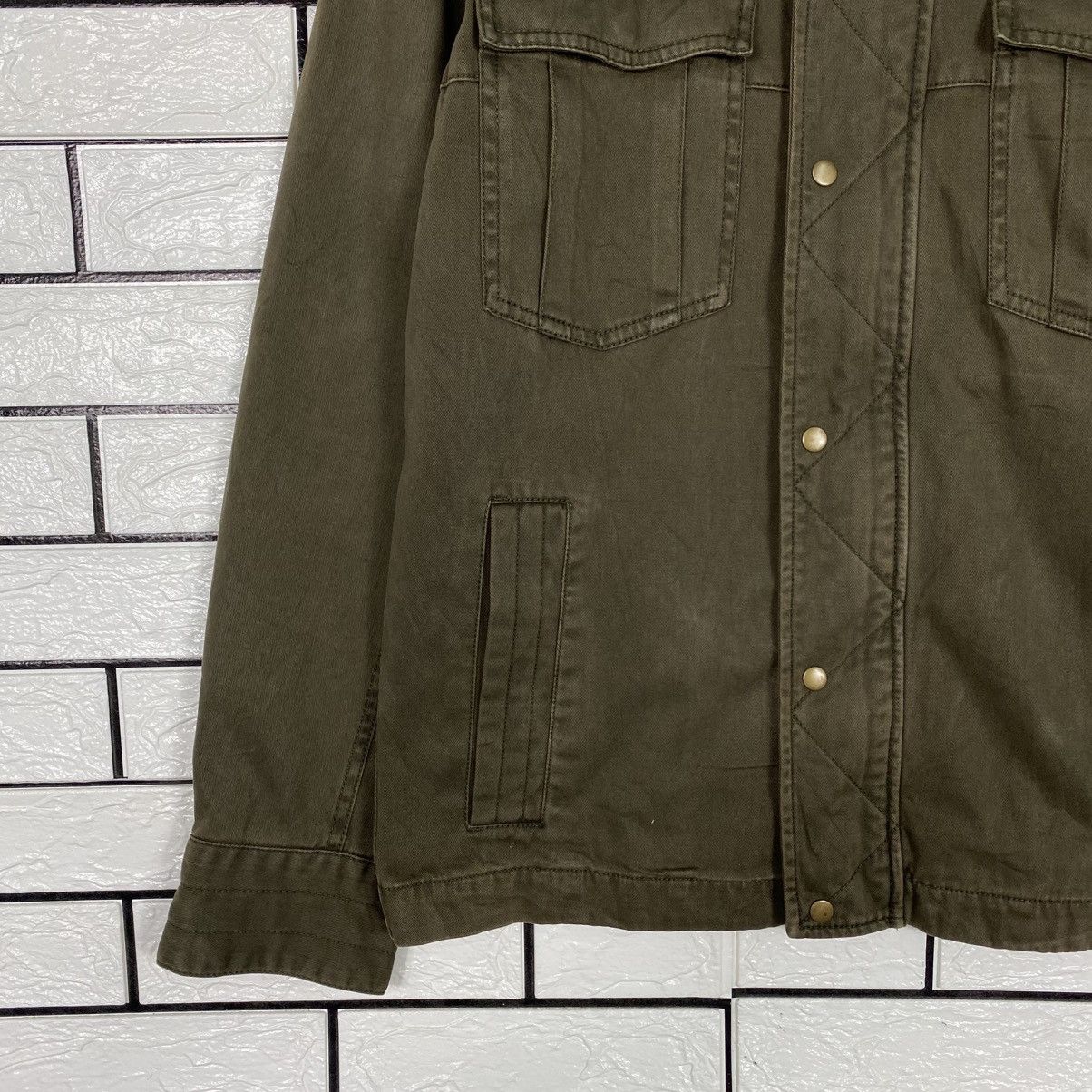 Japanese Brand 📌Vintage Biker Jacket Arizona Tribes Geronimo Big Logo Size US M / EU 48-50 / 2 - 6 Thumbnail
