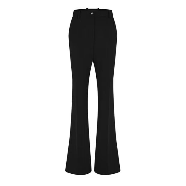 Dolce & Gabbana o1g2r1mq1024 Stretch Jersey Flared Pants in Nero Size 29" - 1 Thumbnail