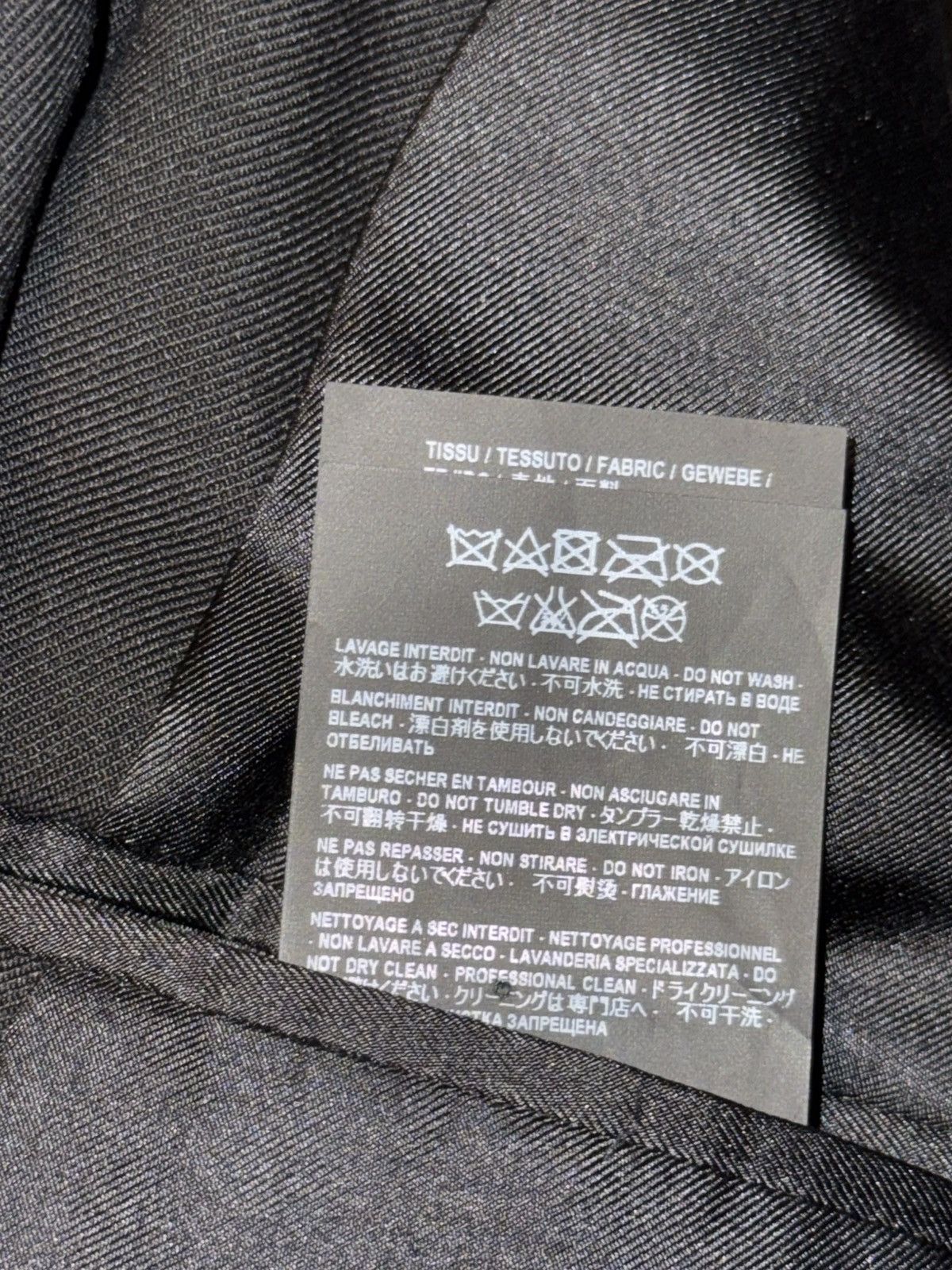 Saint Laurent Paris Hedi Slimane Saint Laurent jacket Swarovski Crystal new Size 48R - 12 Thumbnail
