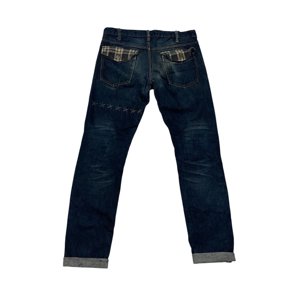 Boycott × Japanese Brand × Vintage Vintage Boycott "Stars" Selvedge Denim Size US 34 / EU 50 - 6 Thumbnail