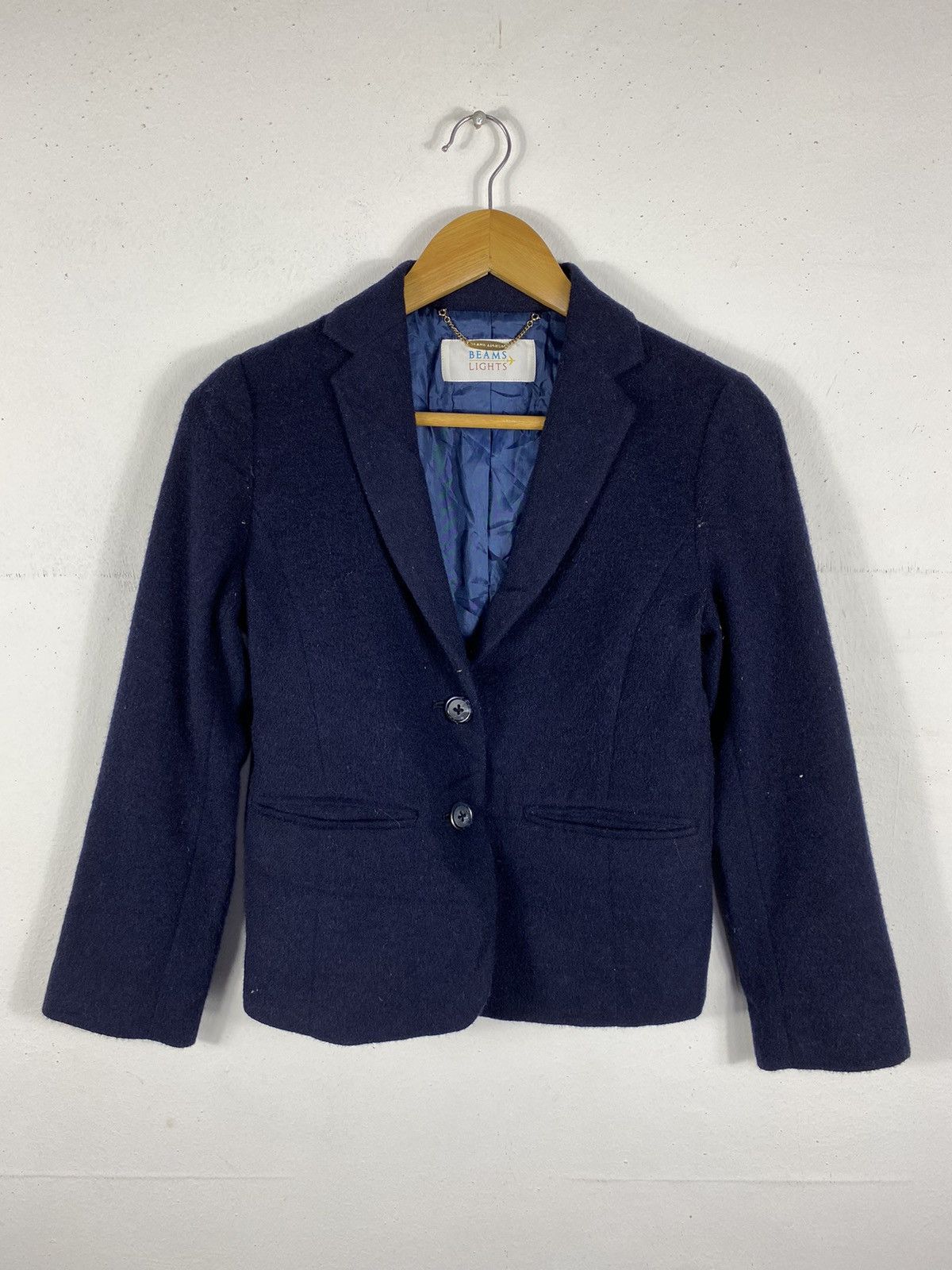 Beams Plus Beams Lights Wool Blazer Size XS / US 0-2 / IT 36-38 - 1 Thumbnail