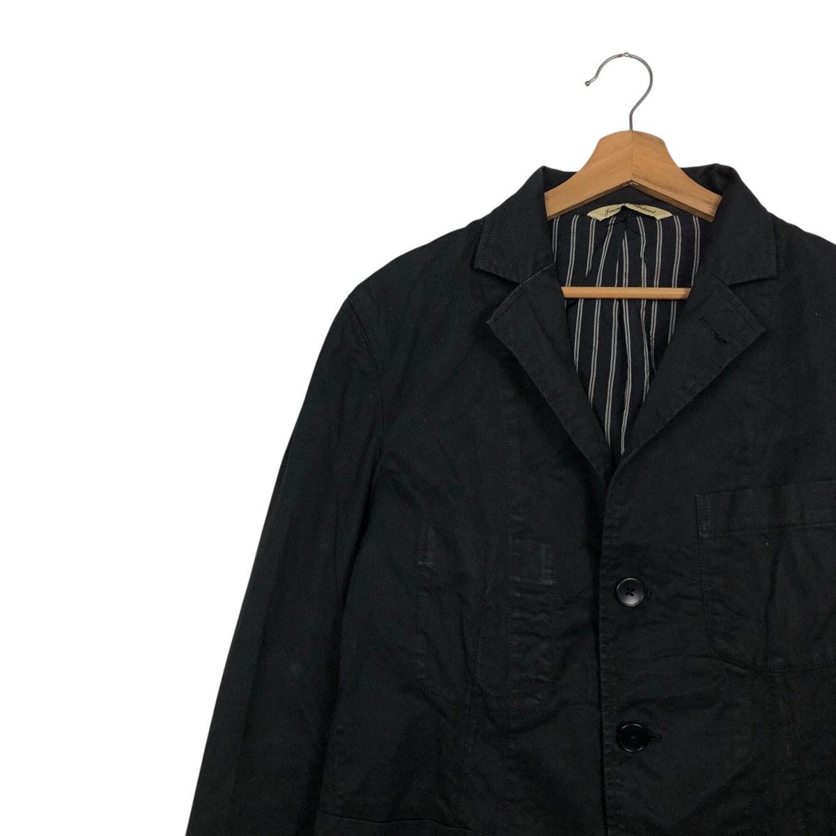 Issey Miyake 📌Vintage Chore Work Jacket Journal Standard Blanket Striped Size US L / EU 52-54 / 3 - 8 Thumbnail