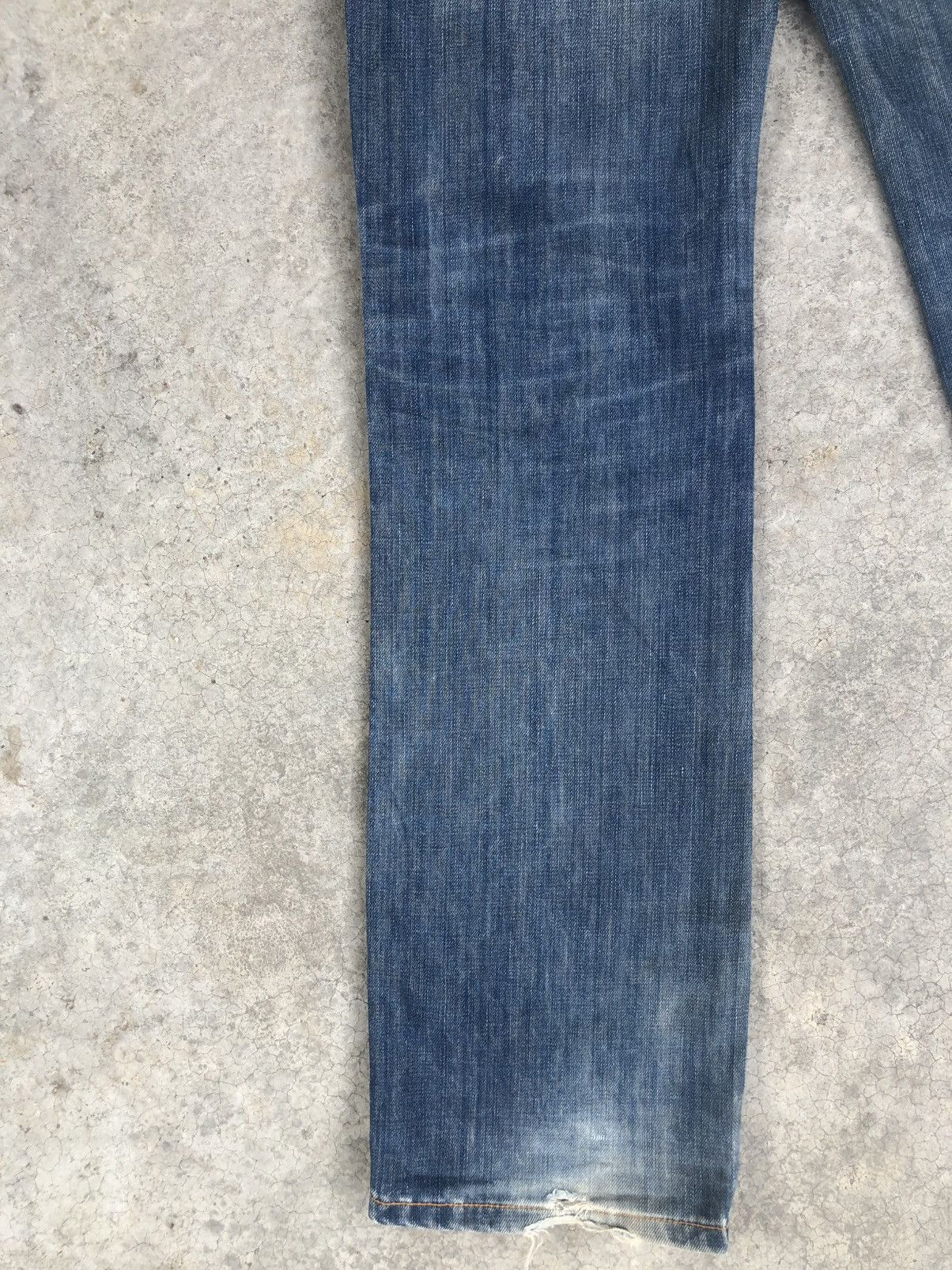 Nudie Jeans Nudie Distressed Jeans Mud Wash Size US 30 / EU 46 - 11 Thumbnail