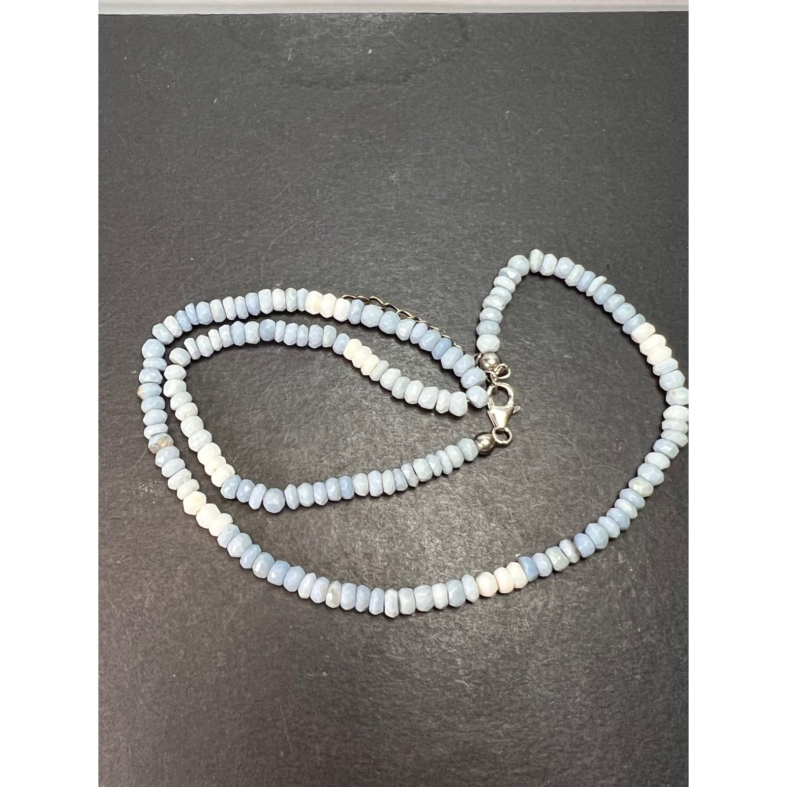 Other Shaded blue opal necklace with sterling silver clasp Size ONE SIZE - 7 Thumbnail