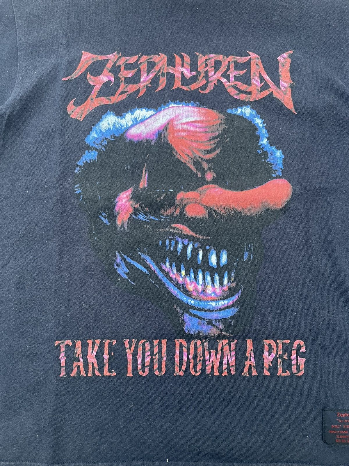 Japanese Brand Zephyren ‘ Take you down a peg ‘ Size US M / EU 48-50 / 2 - 3 Thumbnail