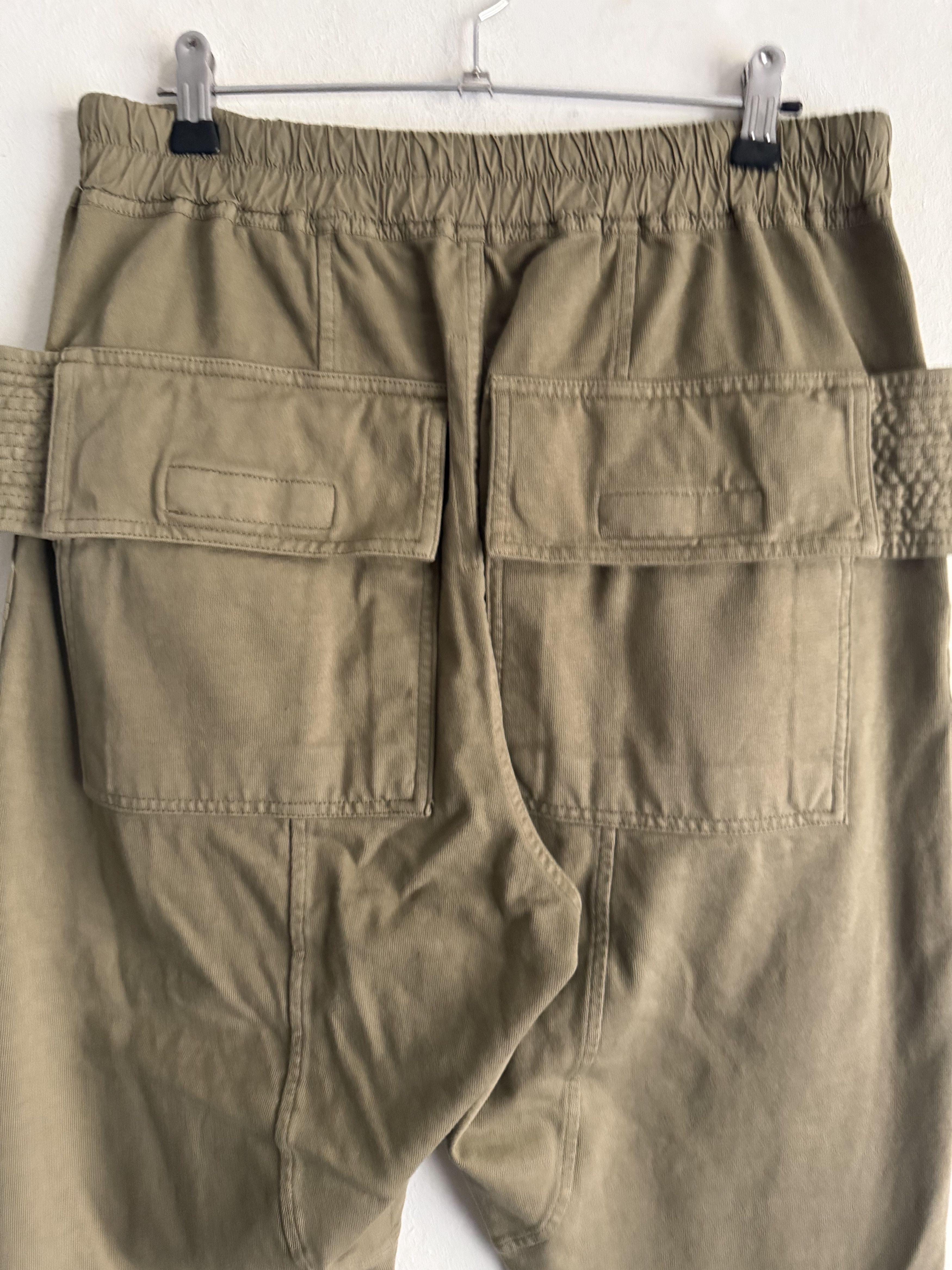Rick Owens Drkshdw Cargo Creatch Pants With Drawstring Size US 30 / EU 46 - 7 Thumbnail