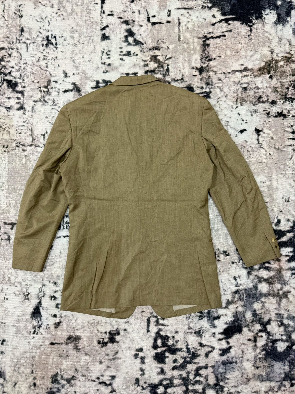 Issey Miyake Issey Miyake Men Beige Blazer Size 40S - 7 Thumbnail