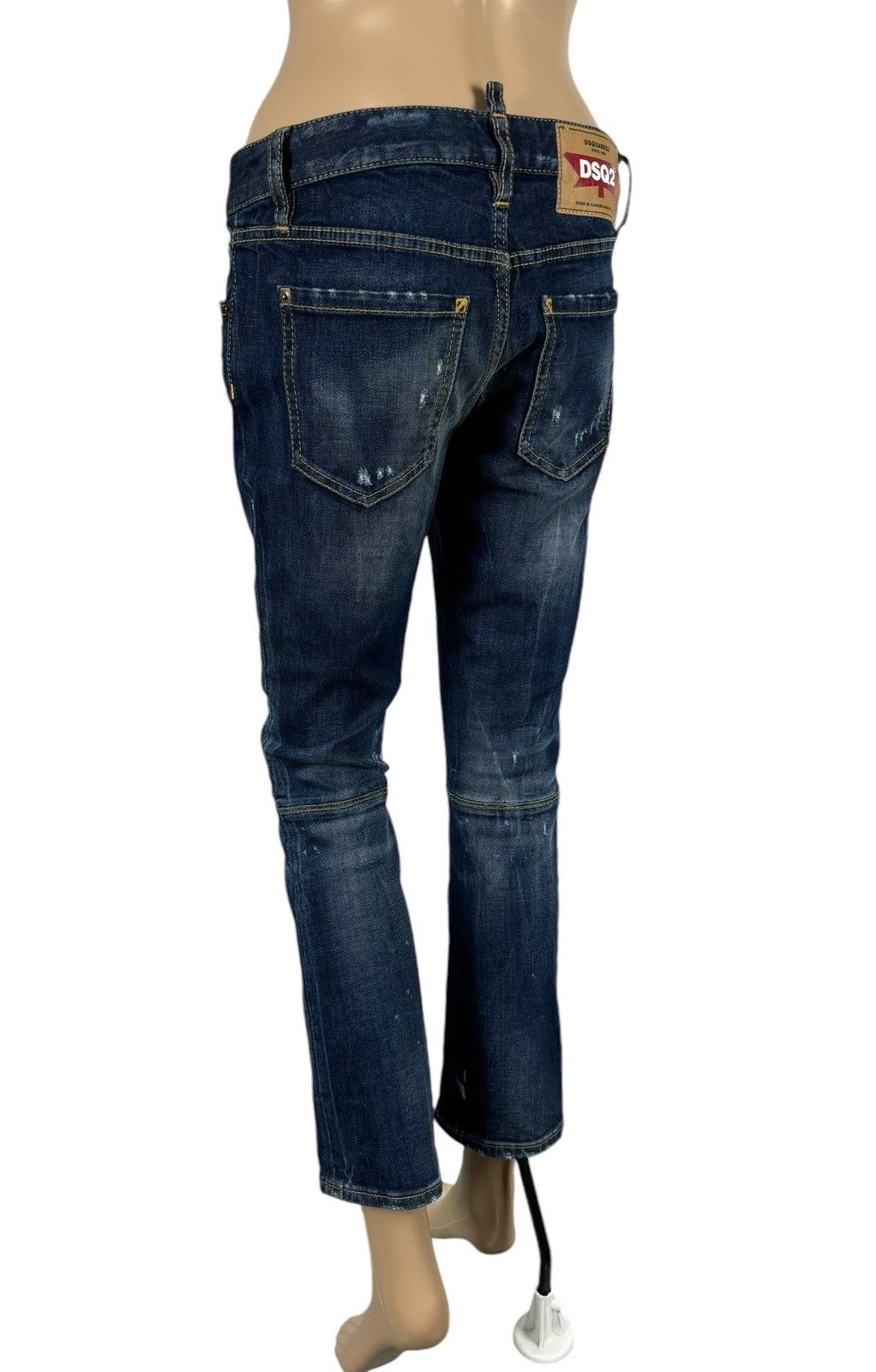 Dsquared2 Dsquared2 Runway Rlare Cropped Jeans size 40 Size 27" / US 4 / IT 40 - 3 Thumbnail