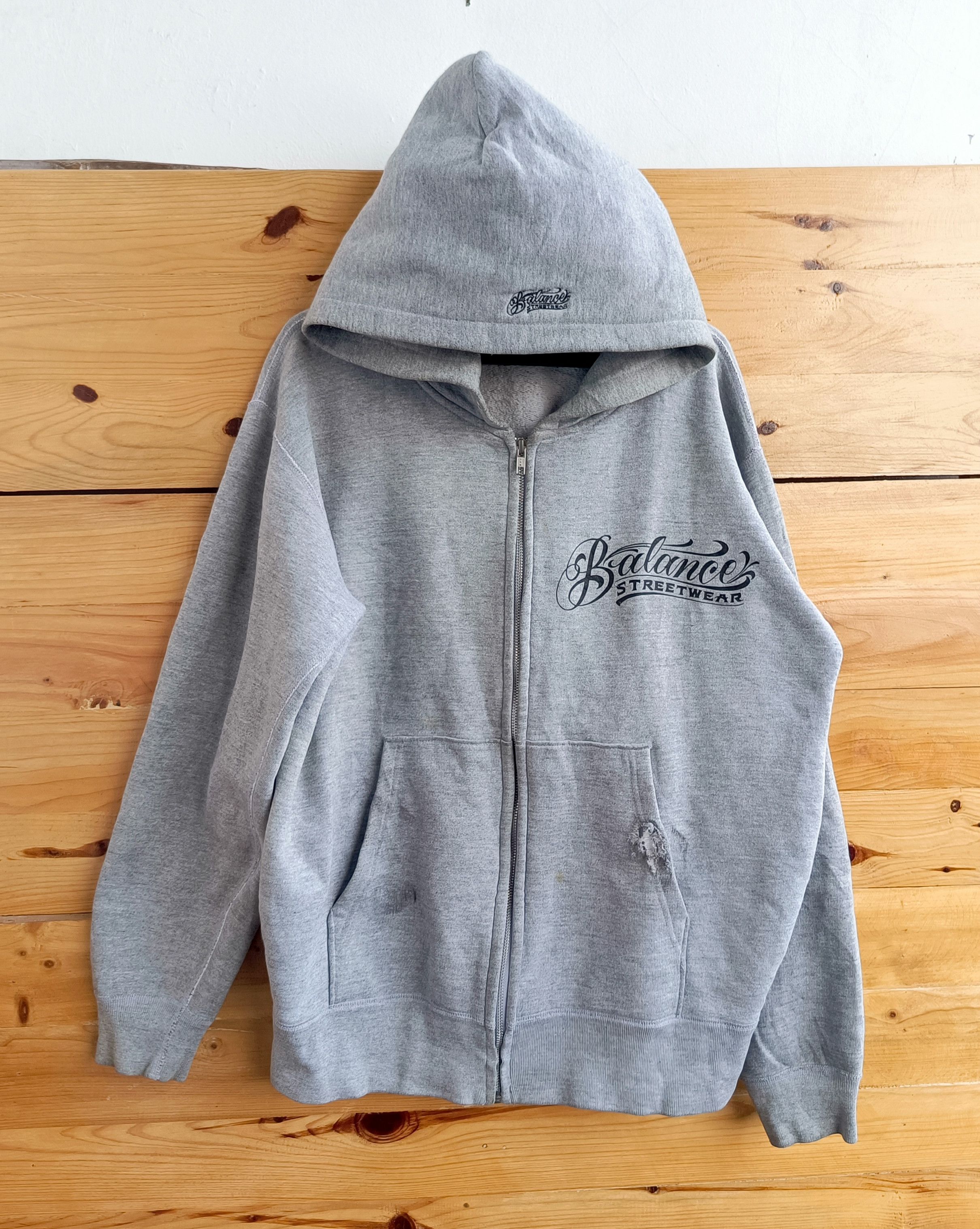JNCO Rap 90's classics Balance Distressed Hoodie Size US L / EU 52-54 / 3 - 2 Thumbnail