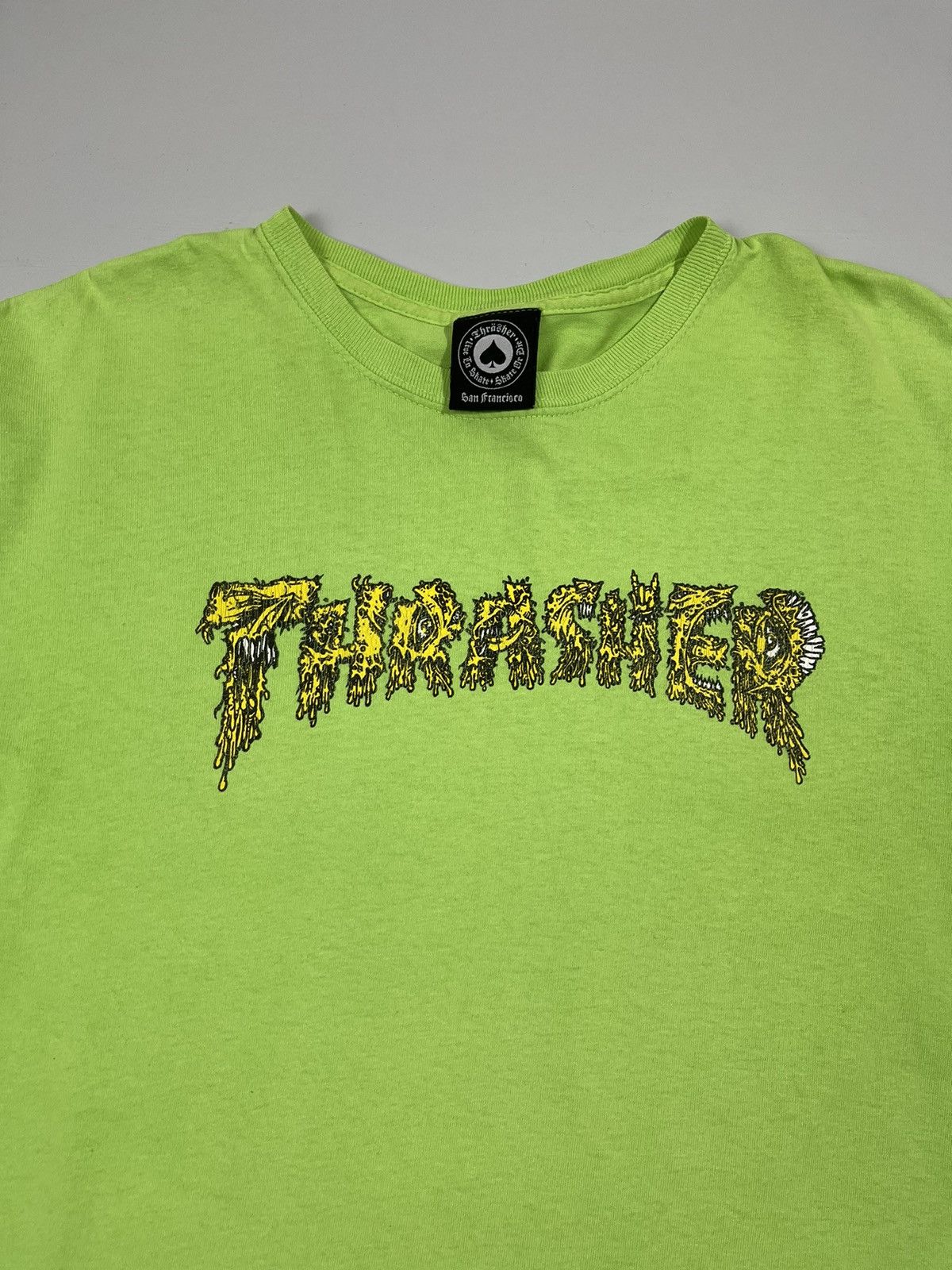 Thrasher Thrasher Skateboard Magazine Rare Zombie Logo Tee T-shirt Size US M / EU 48-50 / 2 - 1 Thumbnail