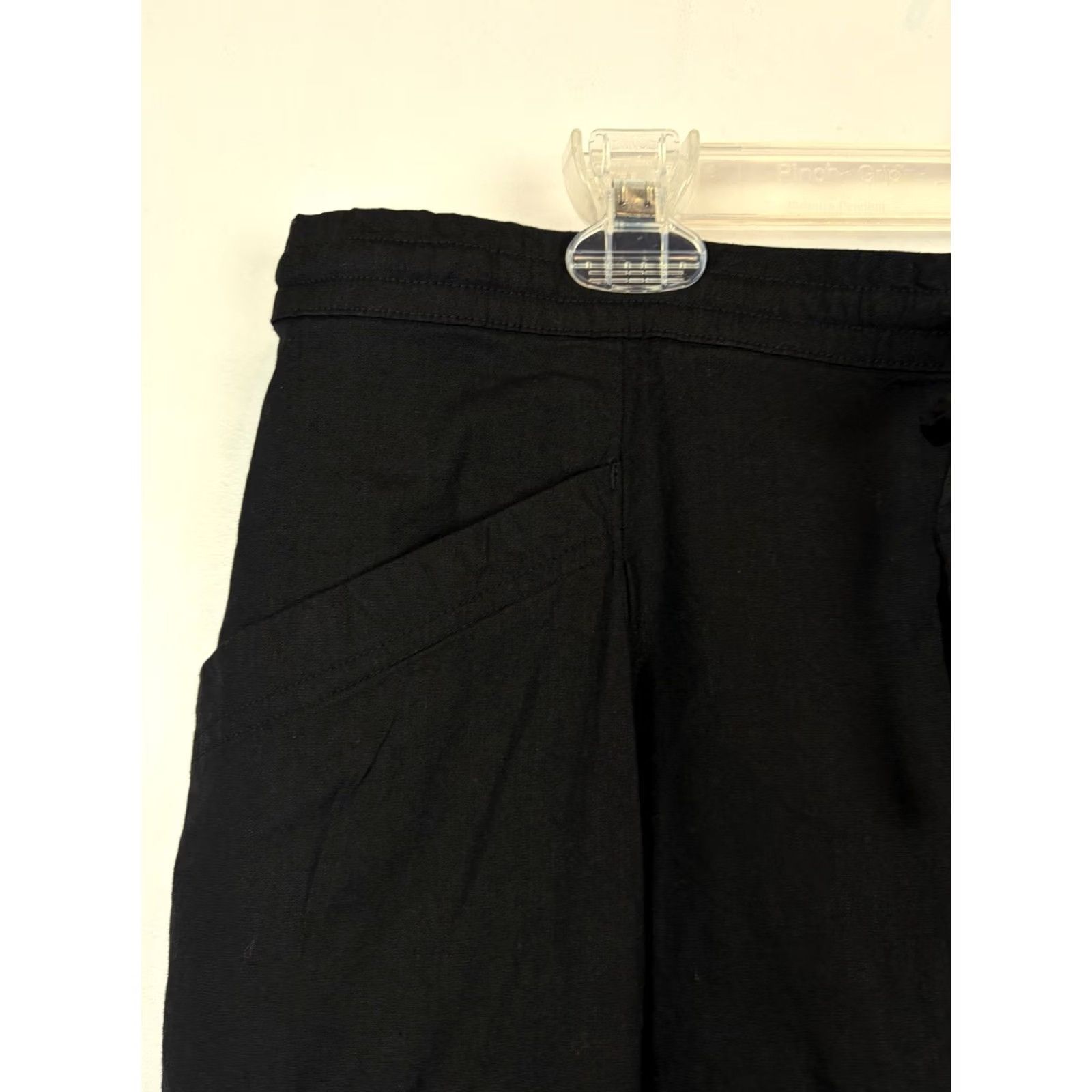 Athleta Athleta Venice Pants Womens L Wide-Leg Travel/Activewear Black 54023 Size 36" / US 14 / IT 50 - 4 Thumbnail
