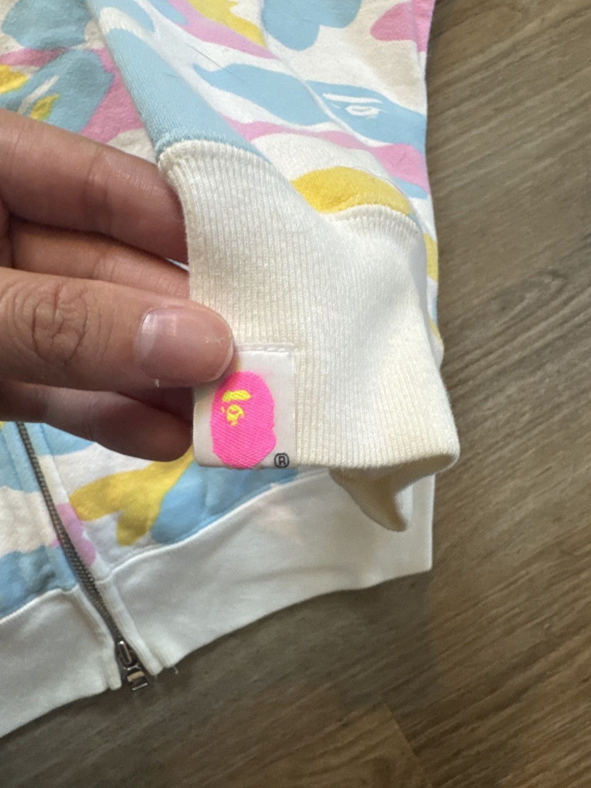 Bape Bape cotton candy full zip Size US S / EU 44-46 / 1 - 4 Thumbnail