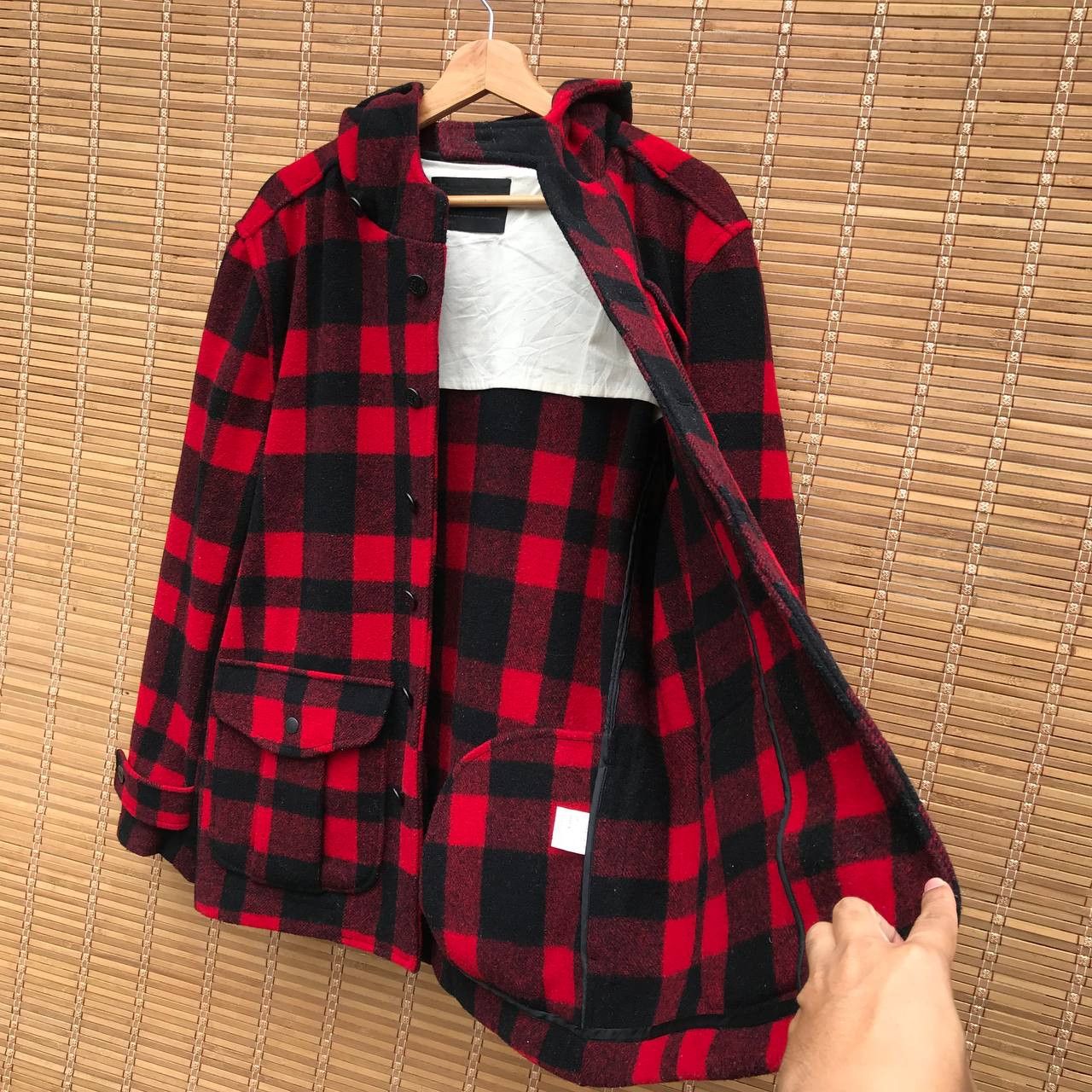 Filson × The Real McCoy's REALWORDS GOTHIC JAPANESE TARTANRED ARMY HOODIE FILSON STYLE Size US L / EU 52-54 / 3 - 2 Thumbnail