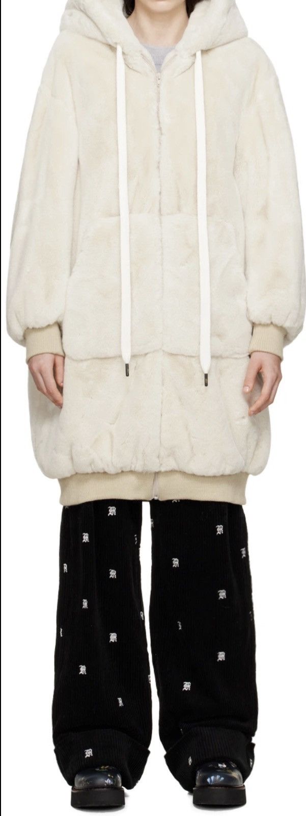 R13 💕R13 Faux Fur Hoodie💕NWOT Size S / US 4 / IT 40 - 4 Thumbnail