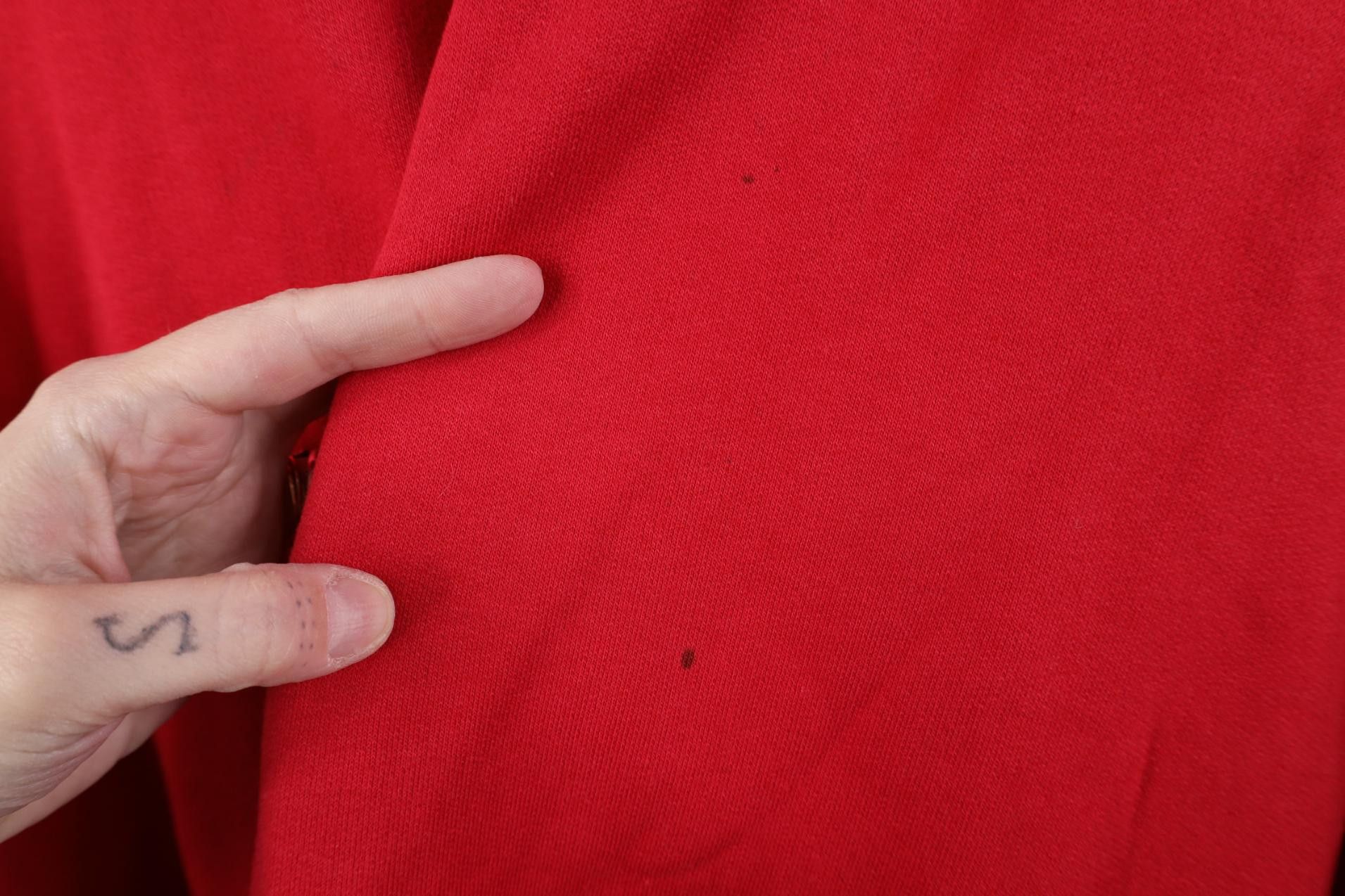 Champion Vintage 90s Champion Spell Layered Crewneck Sweatshirt Red Size M / US 6-8 / IT 42-44 - 12 Thumbnail