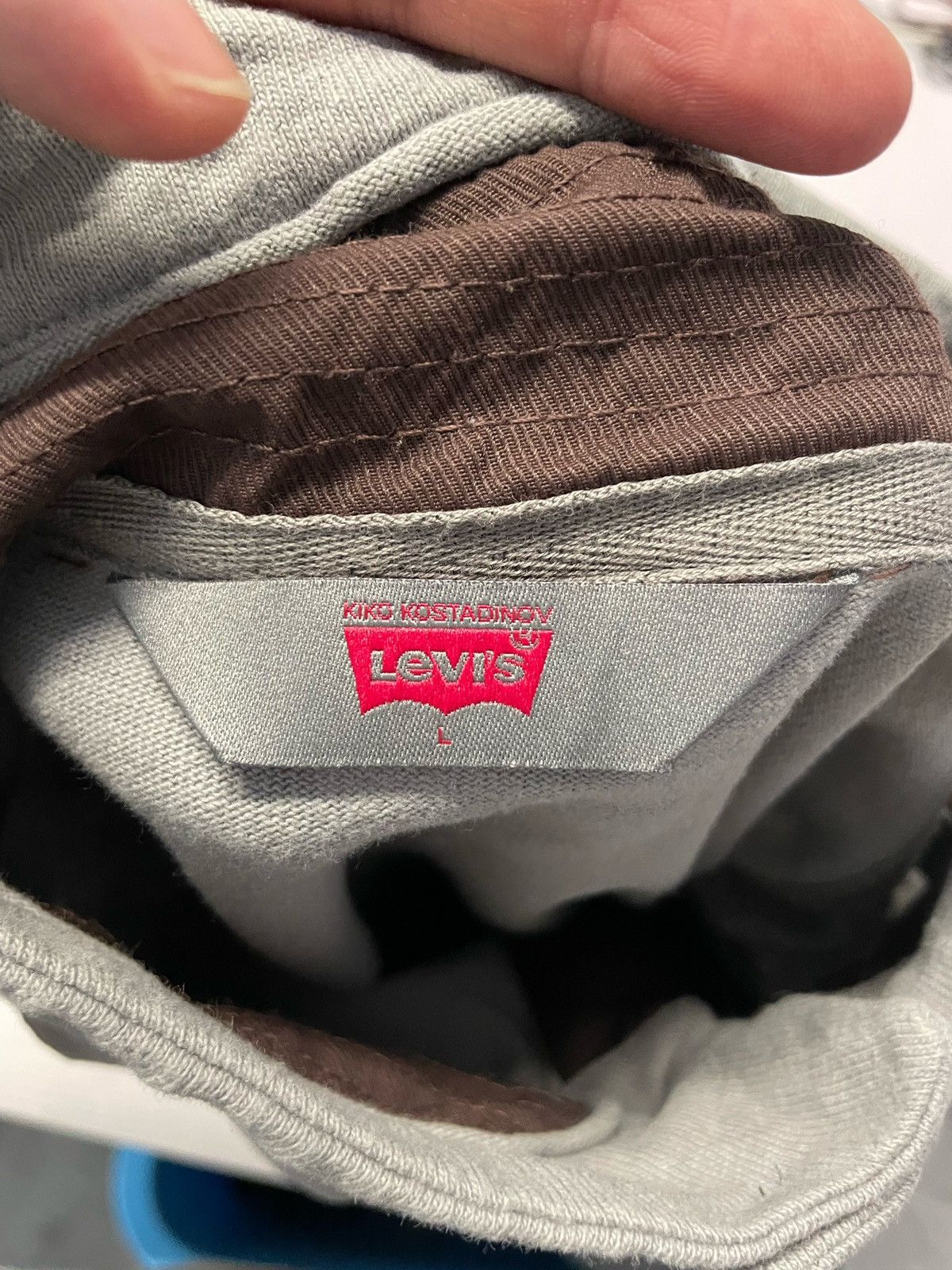 Kiko Kostadinov × Levi's Levi’s x Kiko Kostadinov FW24 Jersey Cardigan Size US L / EU 52-54 / 3 - 9 Thumbnail
