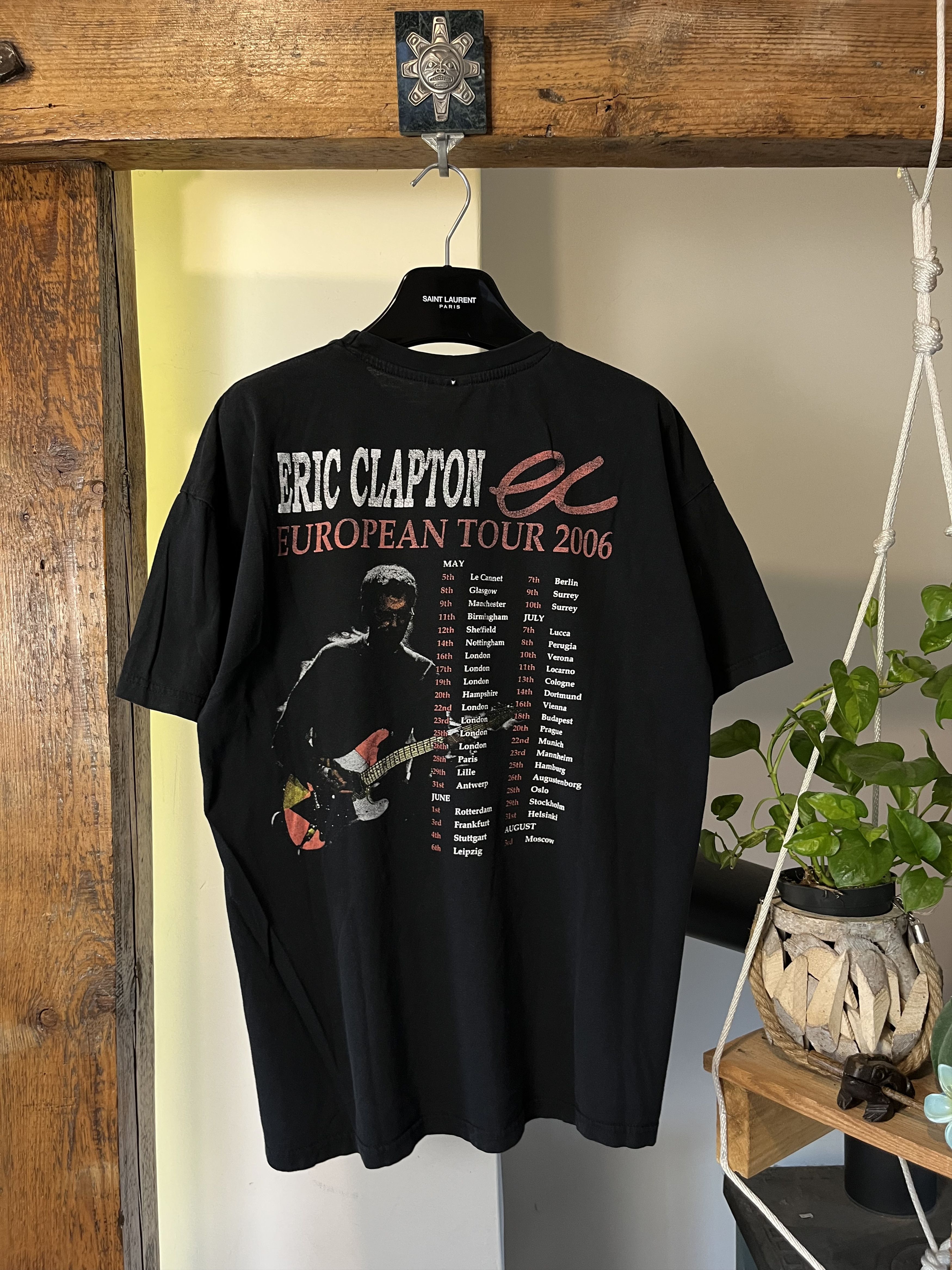 Band Tees Vintage Eric Clampton Back Home 06' Tour Size US L / EU 52-54 / 3 - 2 Thumbnail