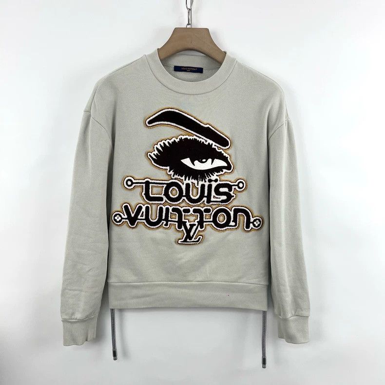Louis Vuitton Louis Vuitton Spectacles Embroidered Crew Neck Sweatshirt Size US XS / EU 42 / 0 - 1 Thumbnail