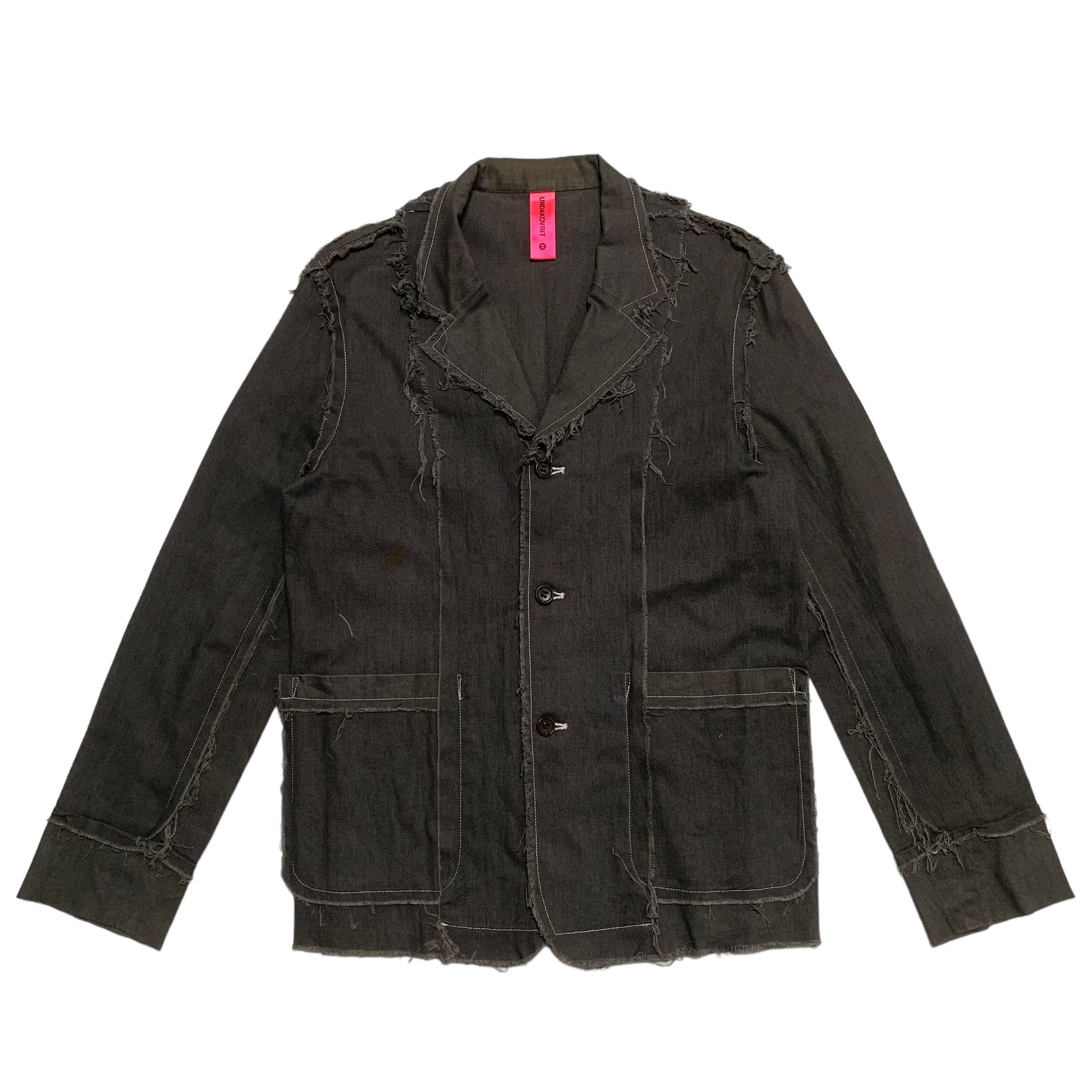 Jun Takahashi Jun Takahashi Undercover Undakovrit Frayed Button Jacket Size US S / EU 44-46 / 1 - 1 Thumbnail
