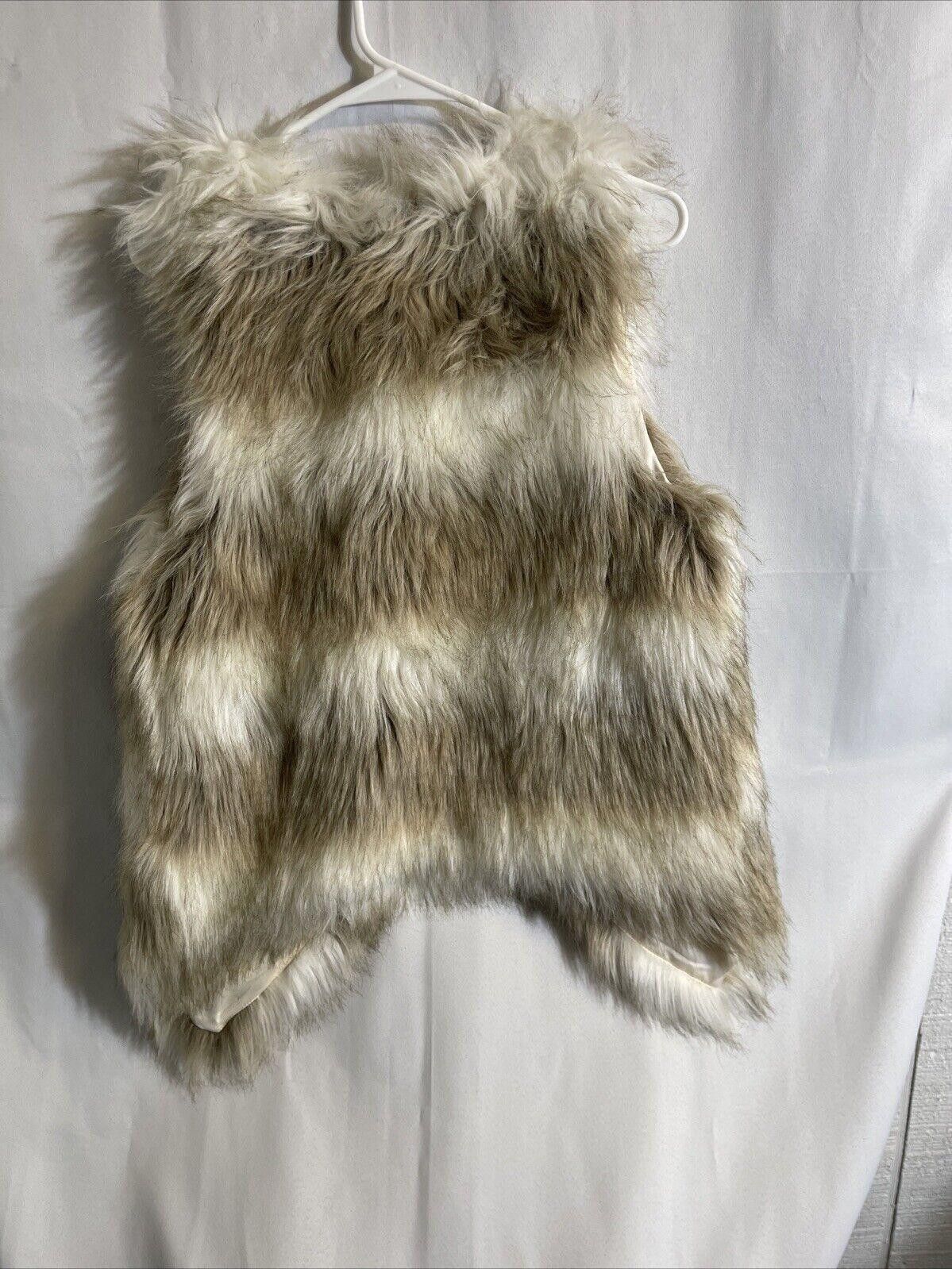 Designer Skies Are Blue Faux Fur Boho Festival Size M / US 6-8 / IT 42-44 - 2 Thumbnail