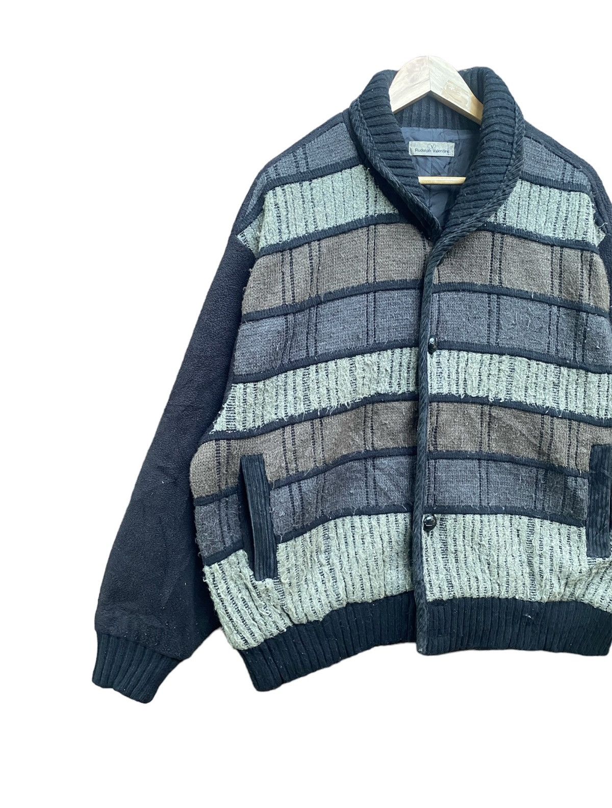 Japanese Brand Vintage Rudolph Valentino Shawl Collar jacket Size US M / EU 48-50 / 2 - 3 Thumbnail