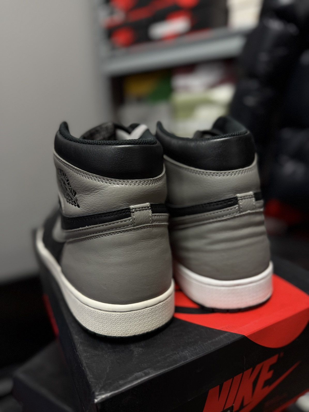 Jordan Brand × Nike Jordan 1 High Shadow Toe (2018) Size 14 Pre Owned Size US 14 / EU 47 - 9 Thumbnail