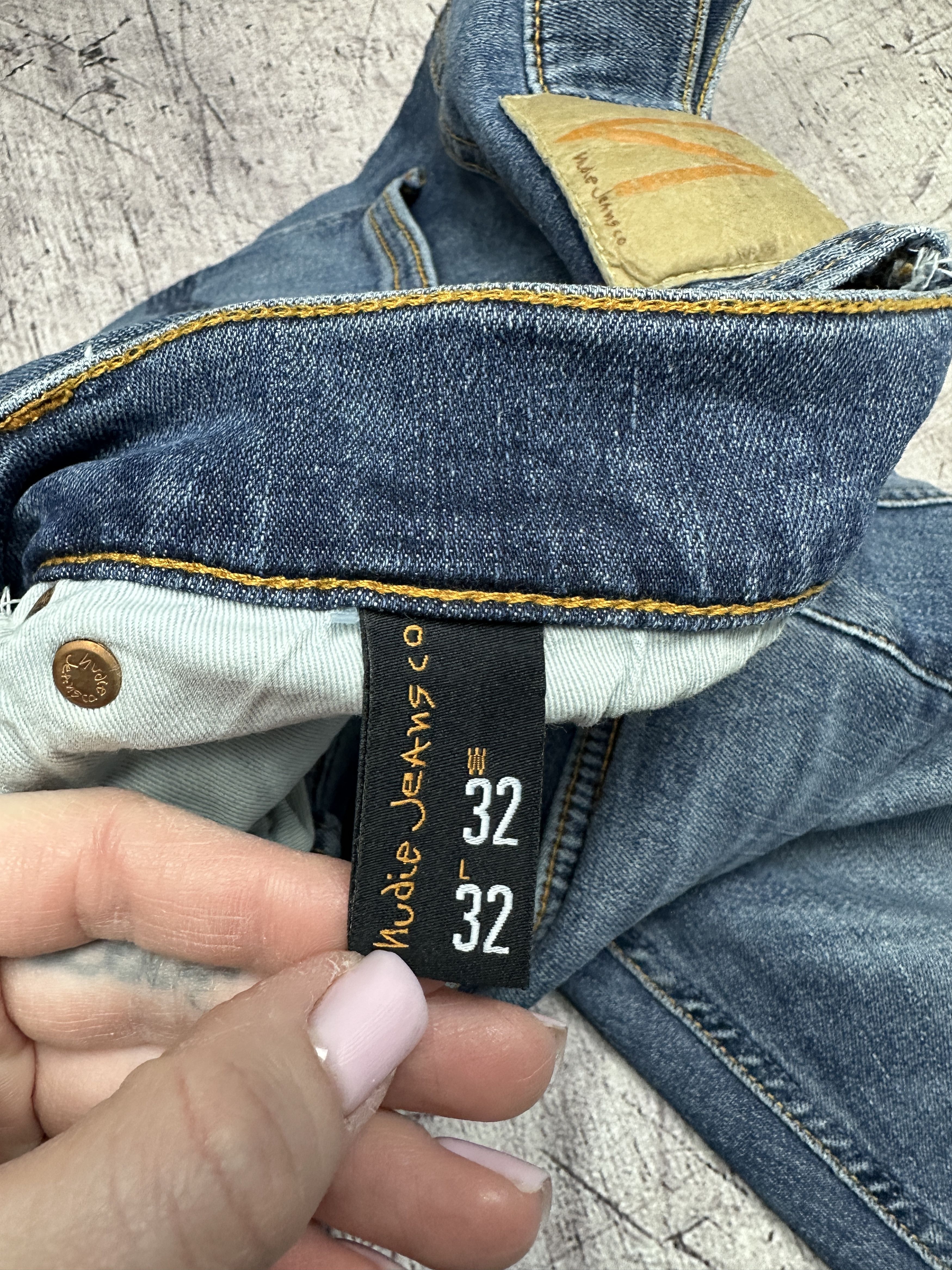 Nudie Jeans Nudie Jeans Tight Terry Mens Denim Pants Size US 32 / EU 48 - 8 Thumbnail