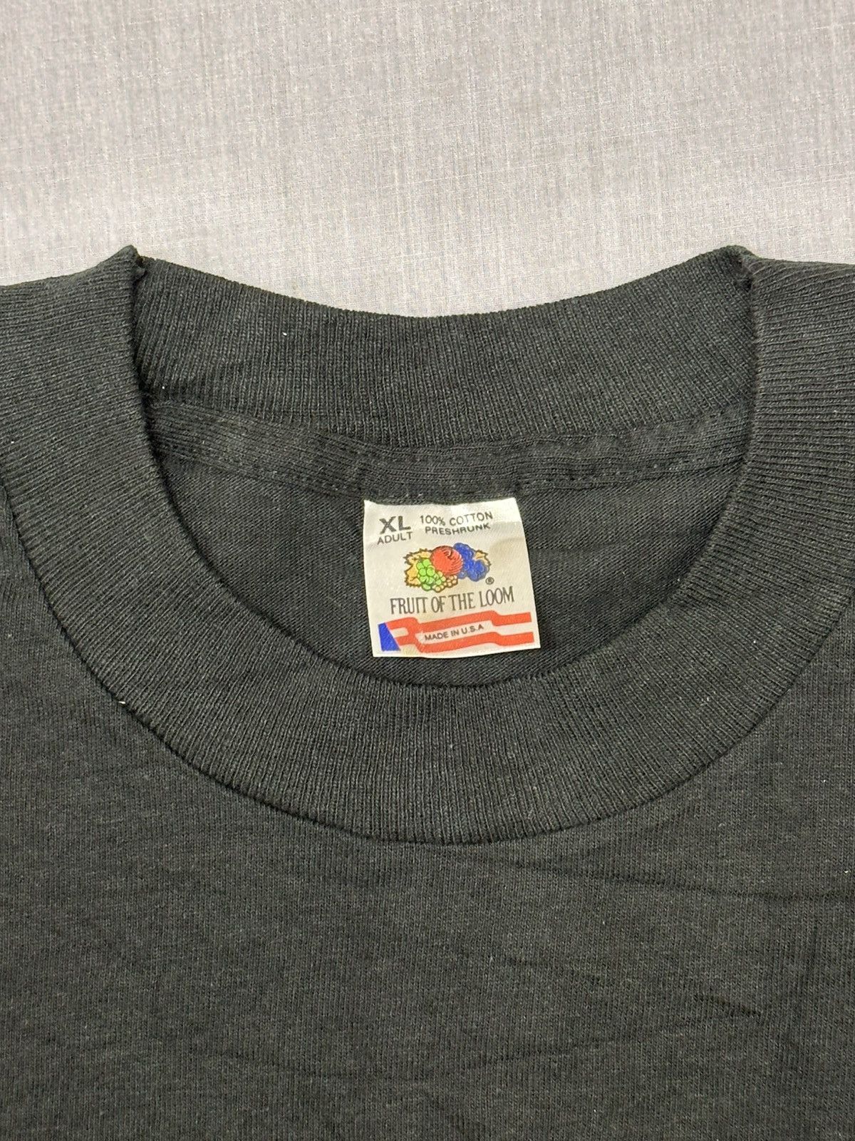 Fruit Of The Loom vintage Skate Tough Rock Hard Jimco Records t-shirt. Size US XL / EU 56 / 4 - 11 Thumbnail