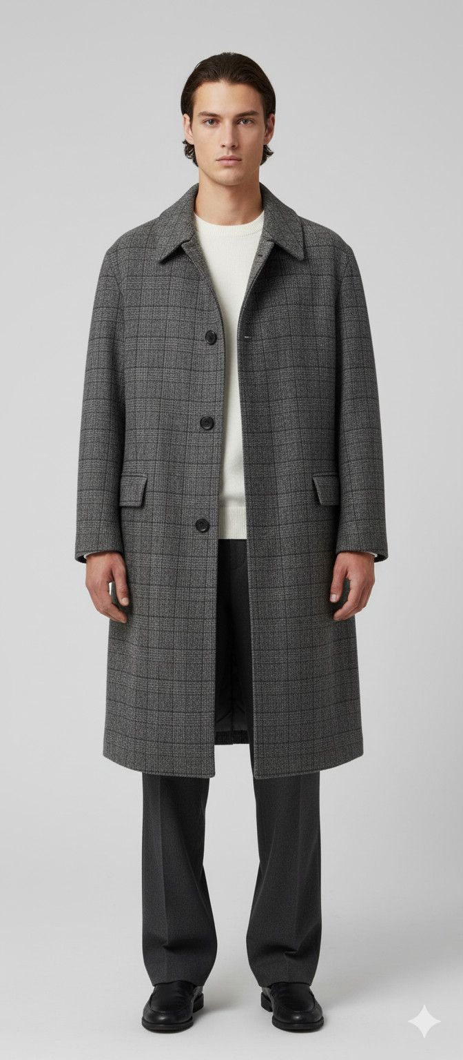 Yohji Yamamoto Vintage Yohji Yamamoto +Noir Signature Long Jacket Size US M / EU 48-50 / 2 - 1 Thumbnail