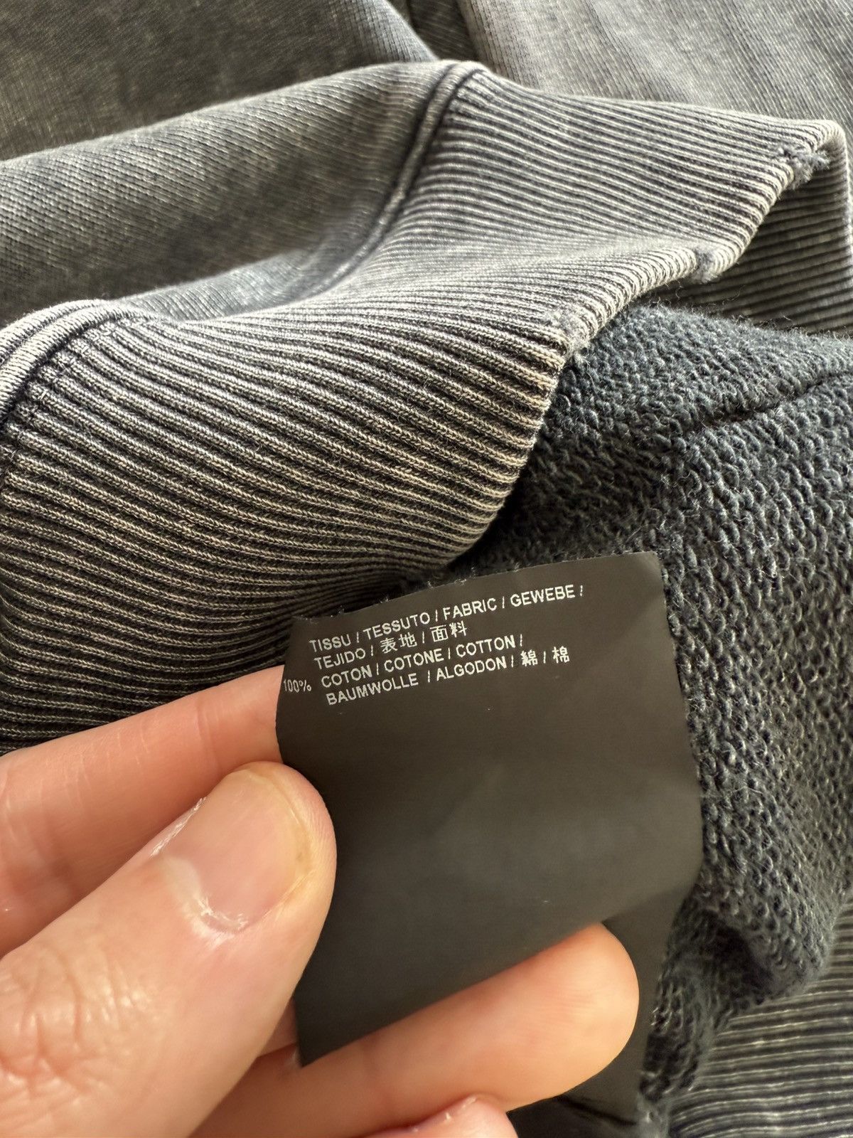 Saint Laurent Paris Saint Laurent Distressed Tie Dye Hoodie Size US S / EU 44-46 / 1 - 12 Thumbnail