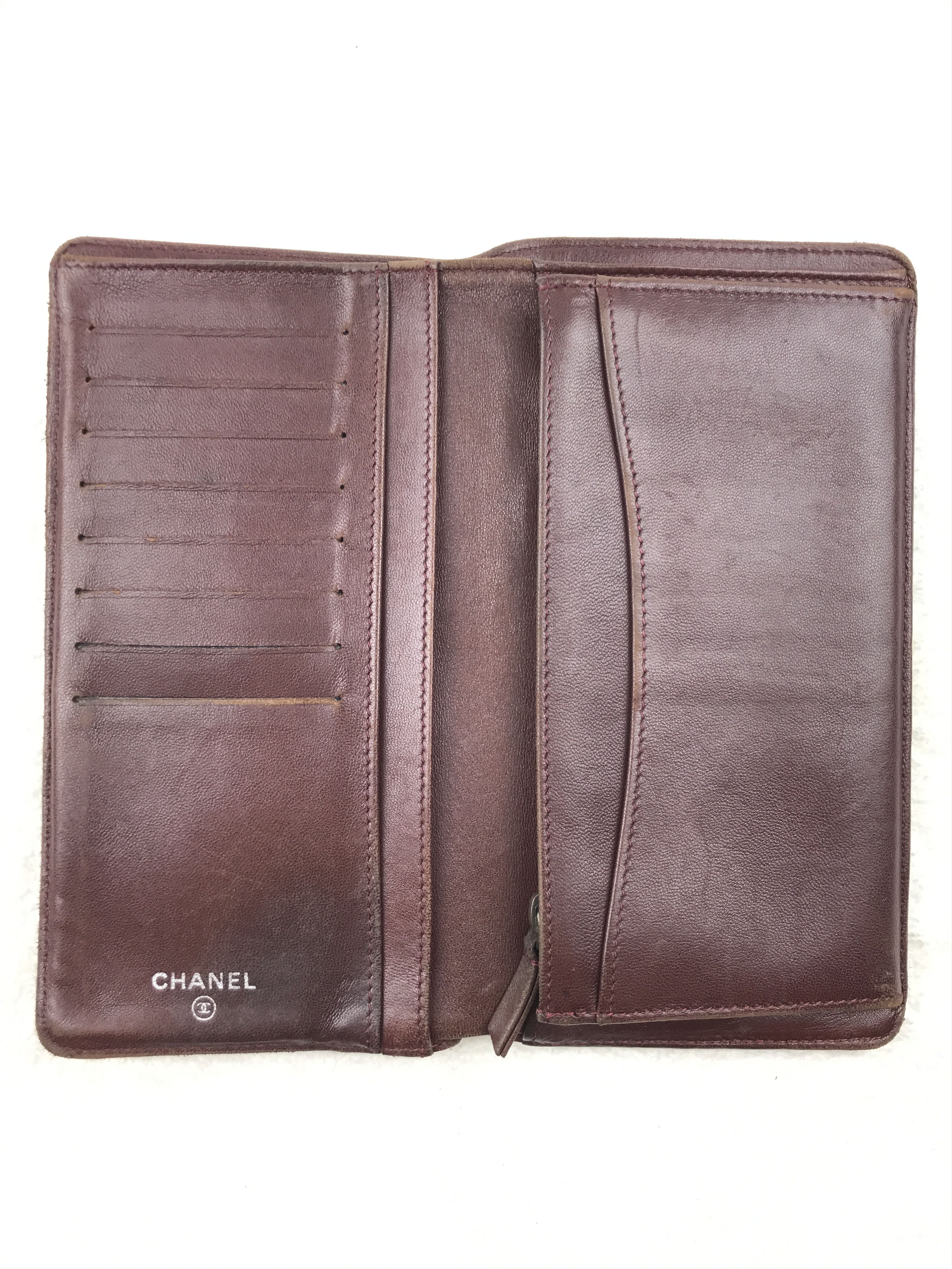 Chanel × Vintage Chanel L-Yen Wallet Classic Long Flap Chanel Wallet Size ONE SIZE - 9 Thumbnail