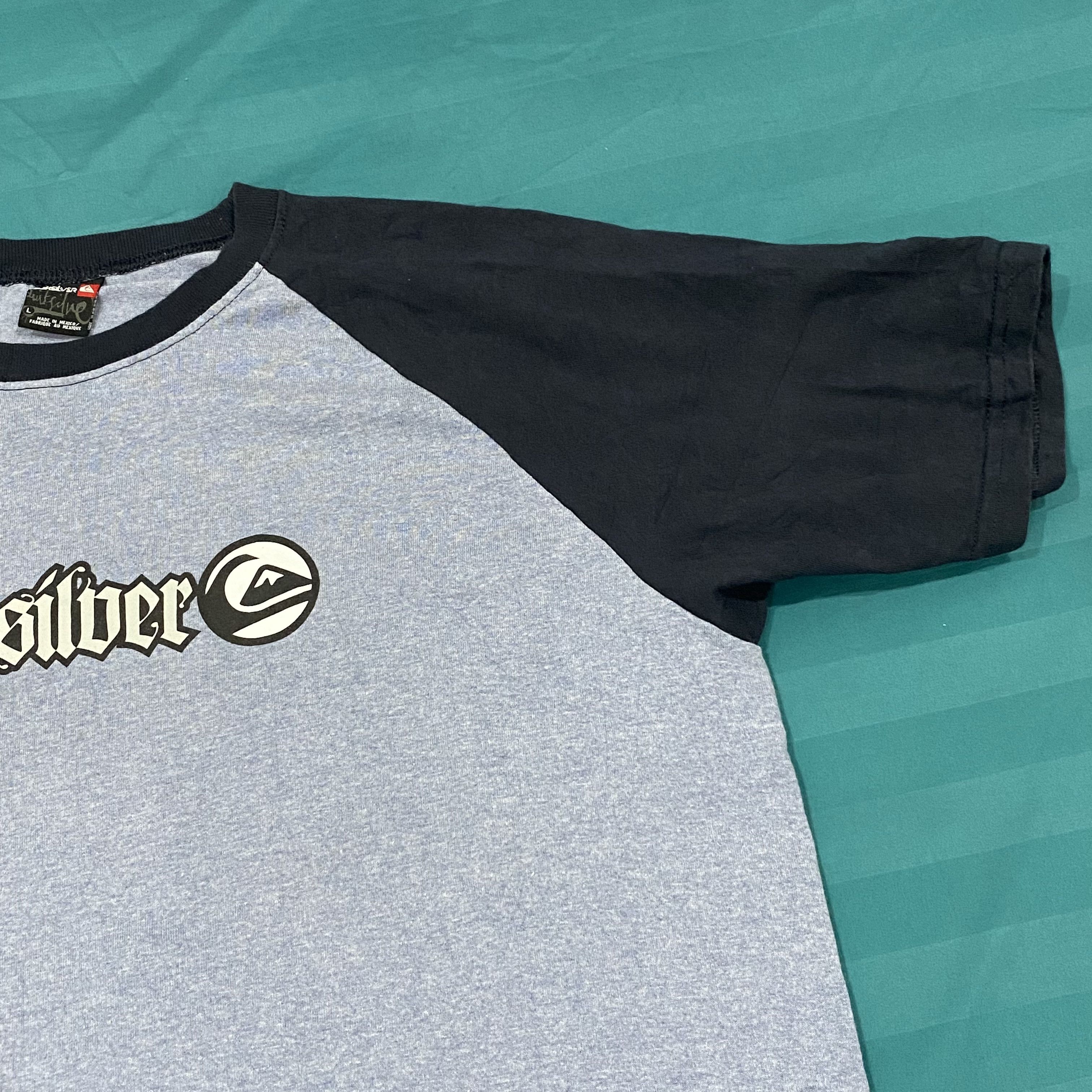 JNCO Vintage Quiksilver Surfwear Tee Shirt Size US L / EU 52-54 / 3 - 4 Thumbnail