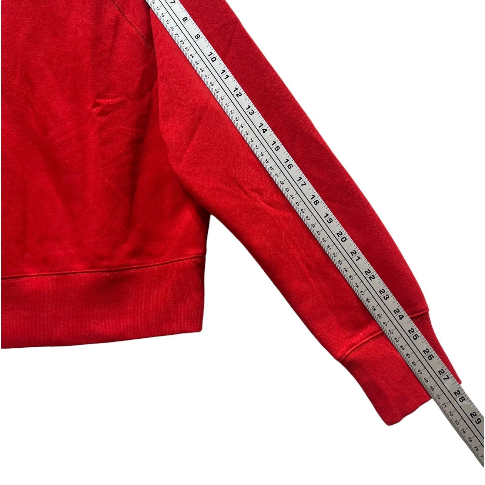 Other Universal Thread - Women's Long Sleeve Hooded Sweater - Red Size L / US 10 / IT 46 - 6 Thumbnail