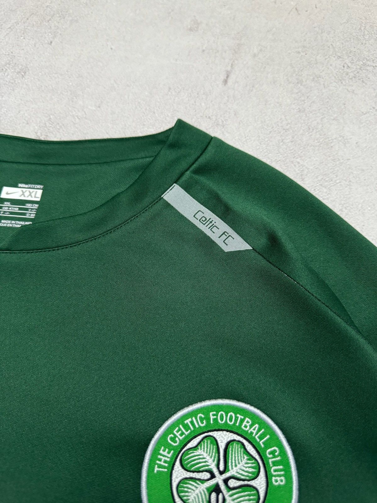 Nike × Vintage Vintage Nike Celtic FC Sweatshirt Crewneck Long Sleeve 90s Size US XXL / EU 58 / 5 - 6 Thumbnail