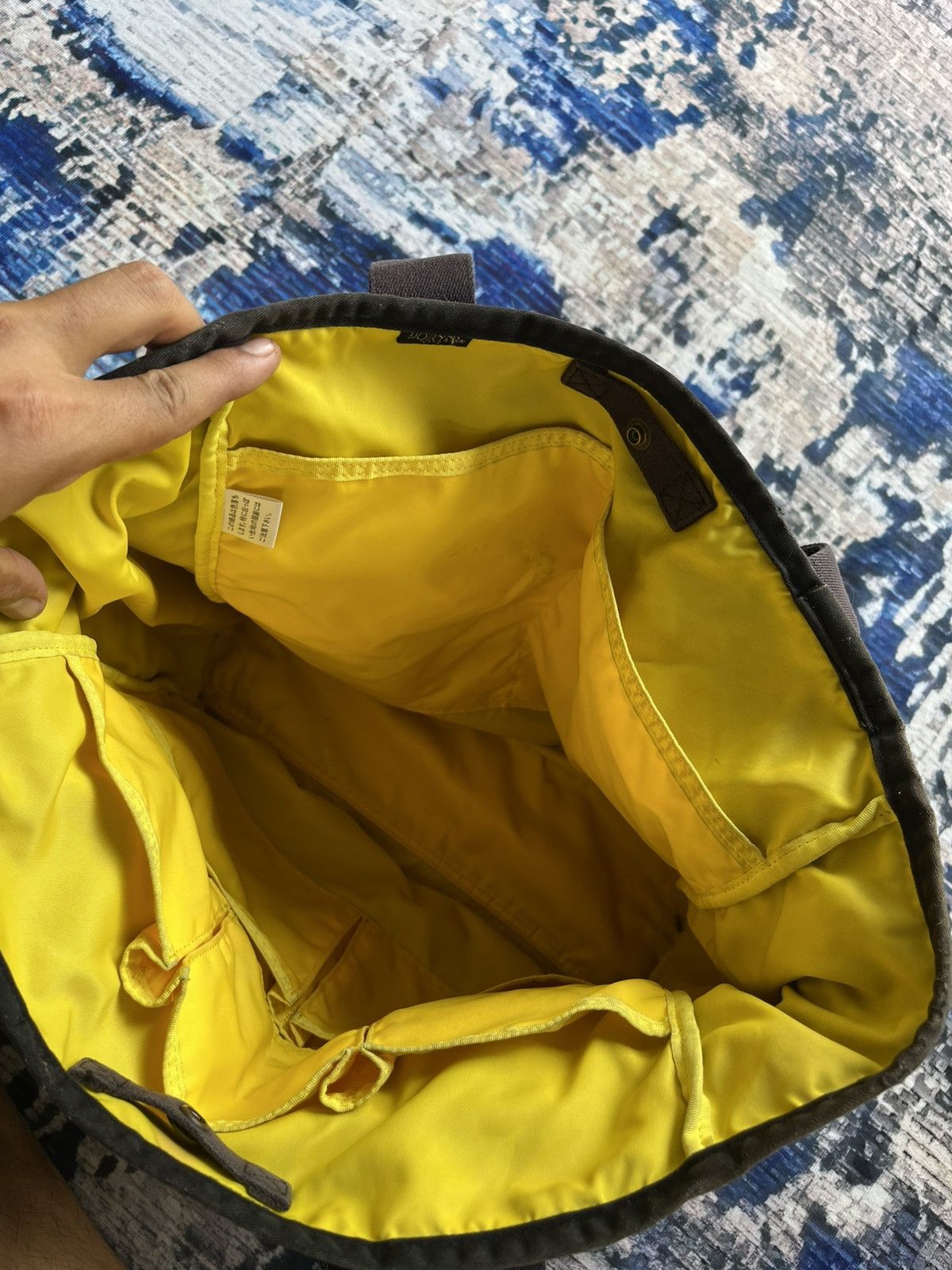 Porter 🔥PORTER Tokyo Japan Multipocket Handbag Distressed Size ONE SIZE - 12 Thumbnail