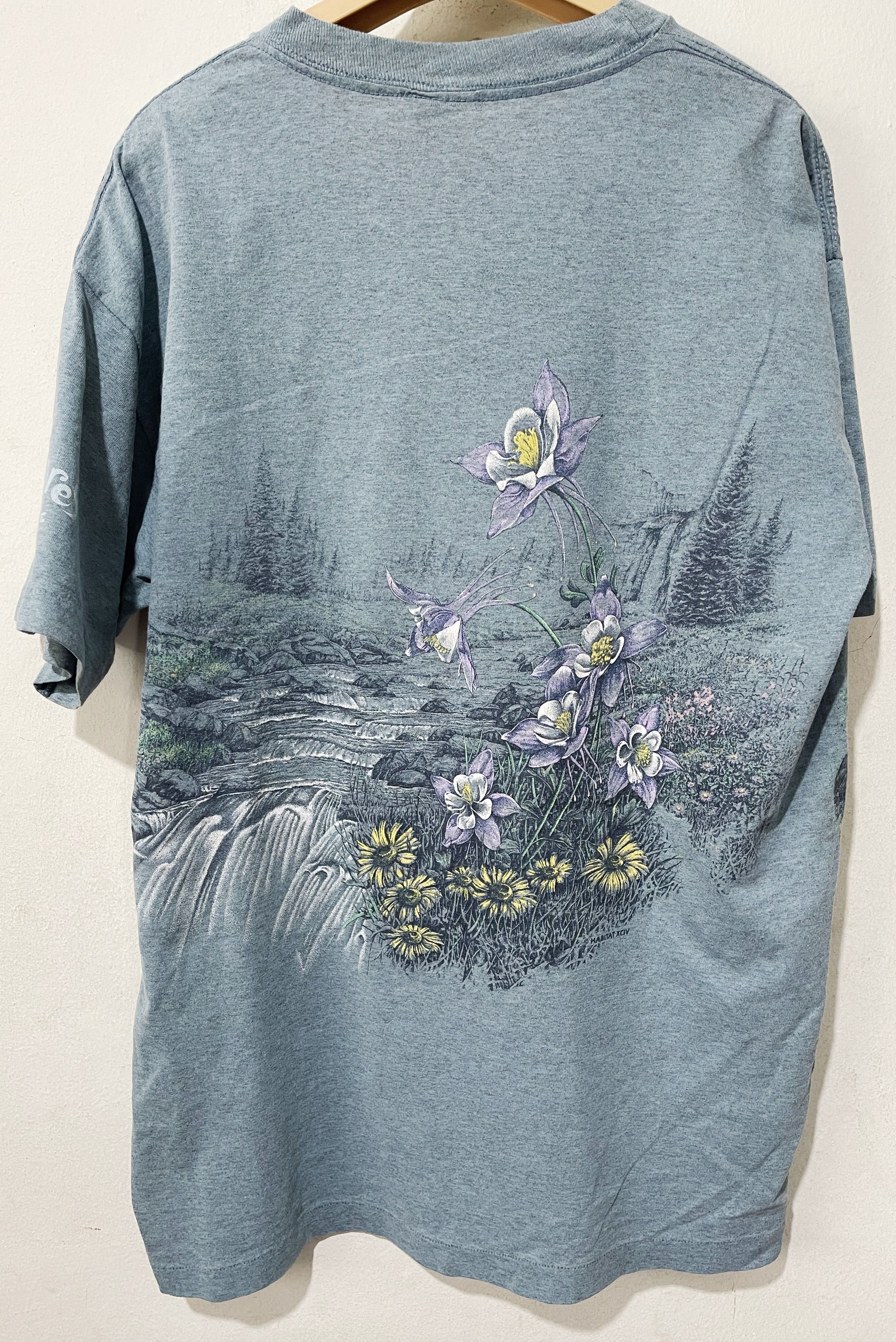 Vintage Vintage 90s Hummingbird Shirt Size US L / EU 52-54 / 3 - 4 Thumbnail
