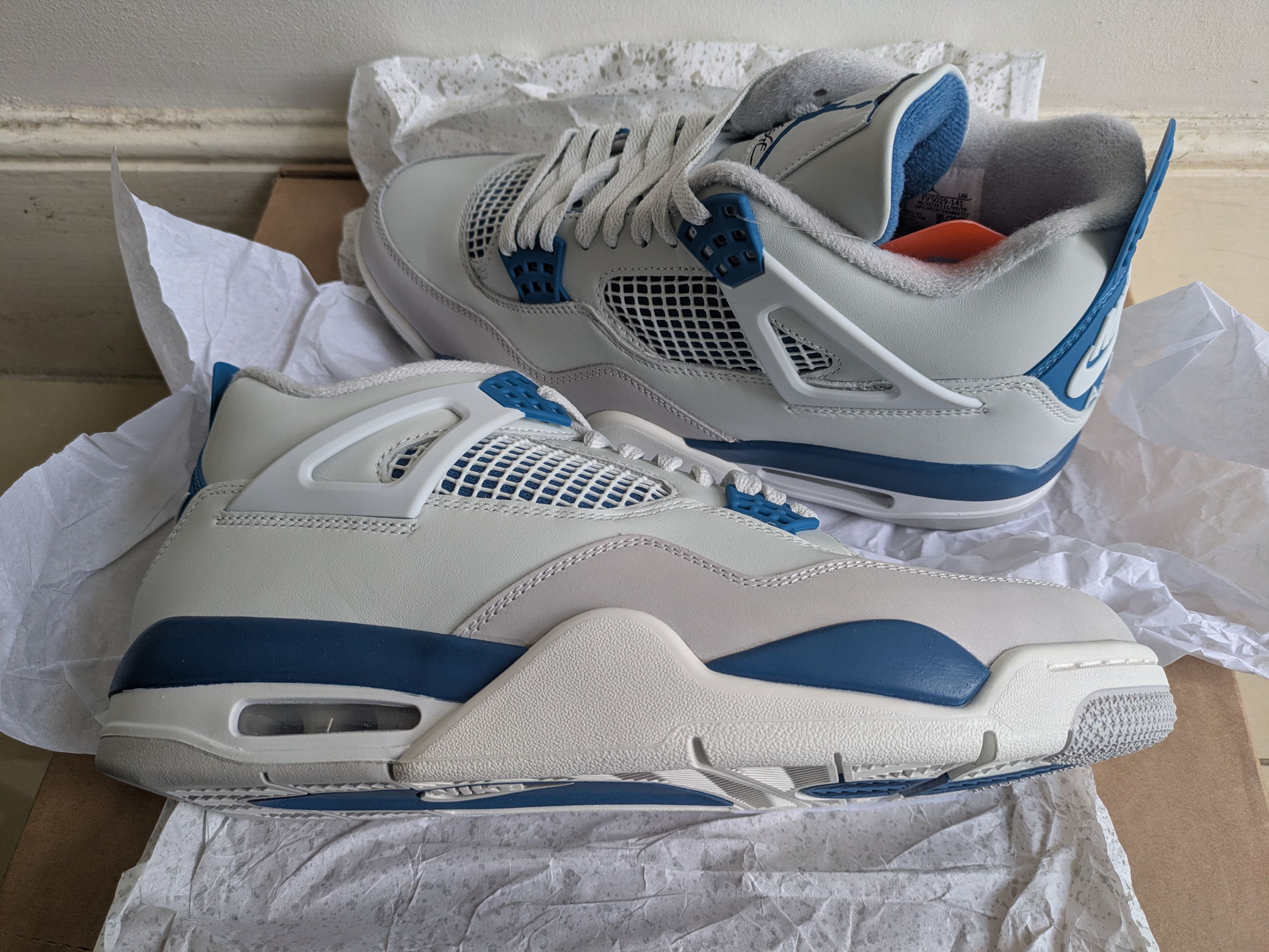 Jordan Brand Air Jordan 4 Retro 'Military Blue' Size US 10 / EU 43 - 8 Thumbnail