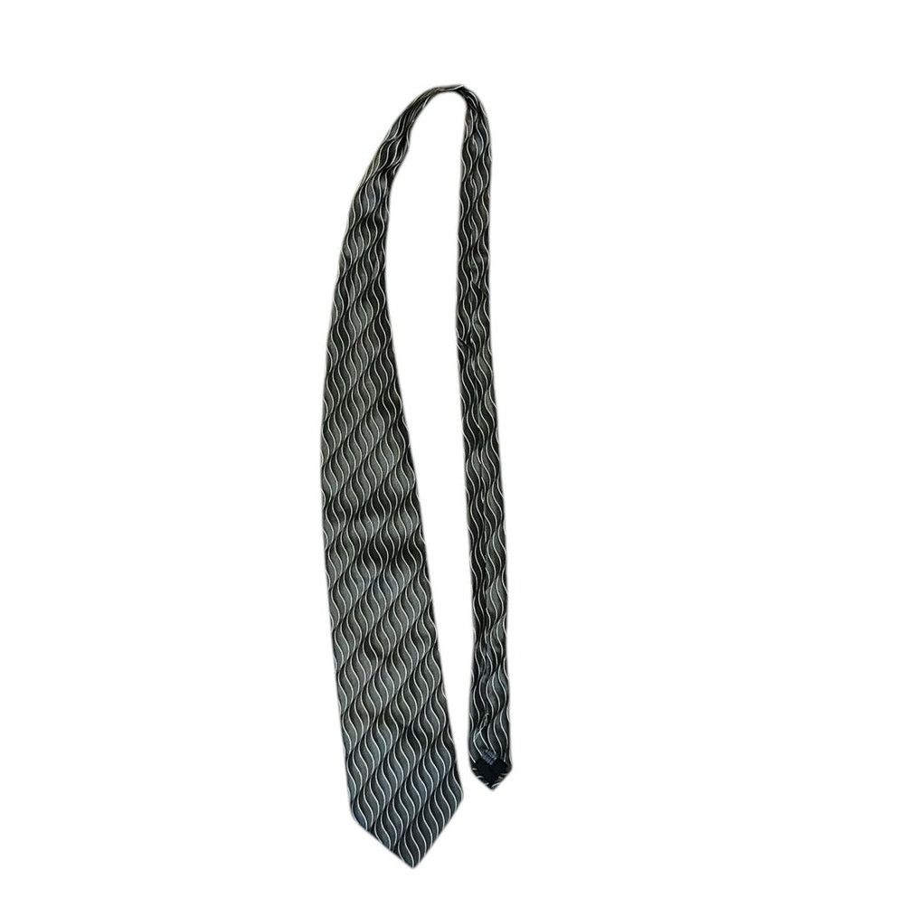 Designer × Vintage Pavone Silk Tie - Made in Italy - Classic Design Size ONE SIZE - 6 Thumbnail