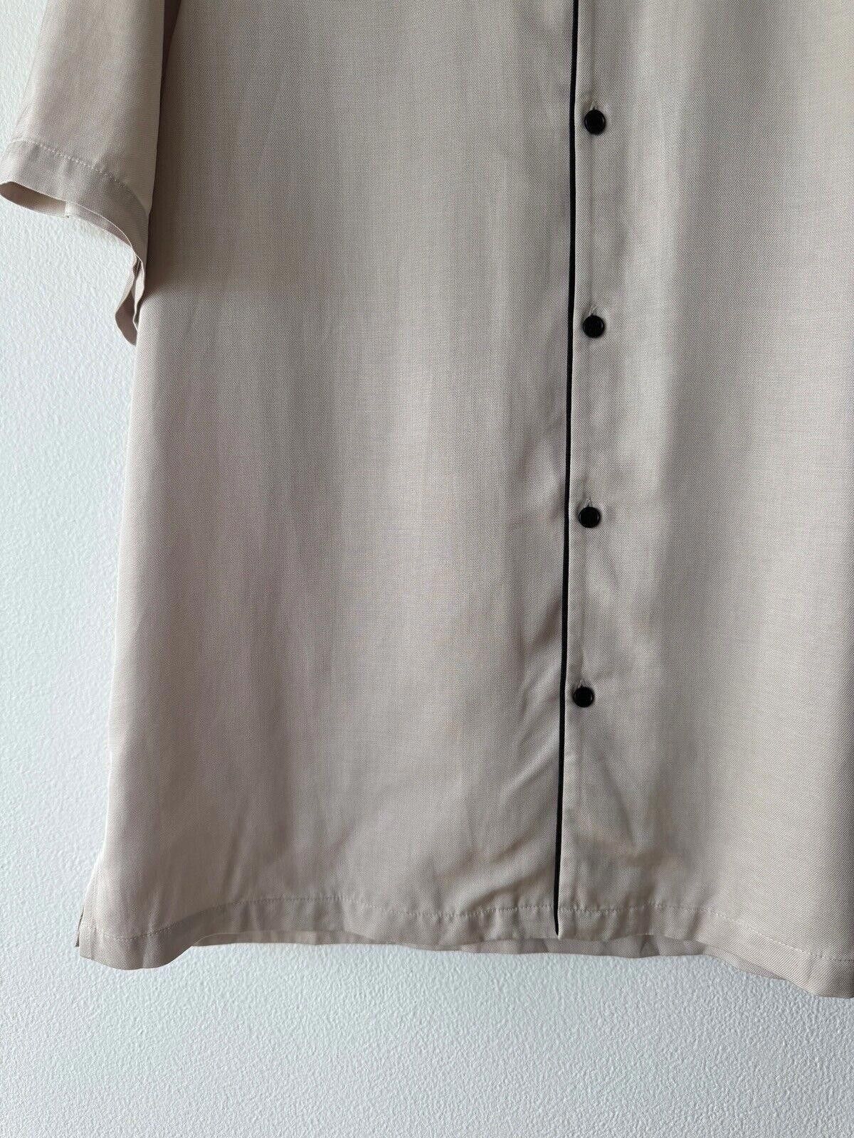 Ksubi new ksubi medium m short sleeve shirt resort downtown grey Size US M / EU 48-50 / 2 - 4 Thumbnail