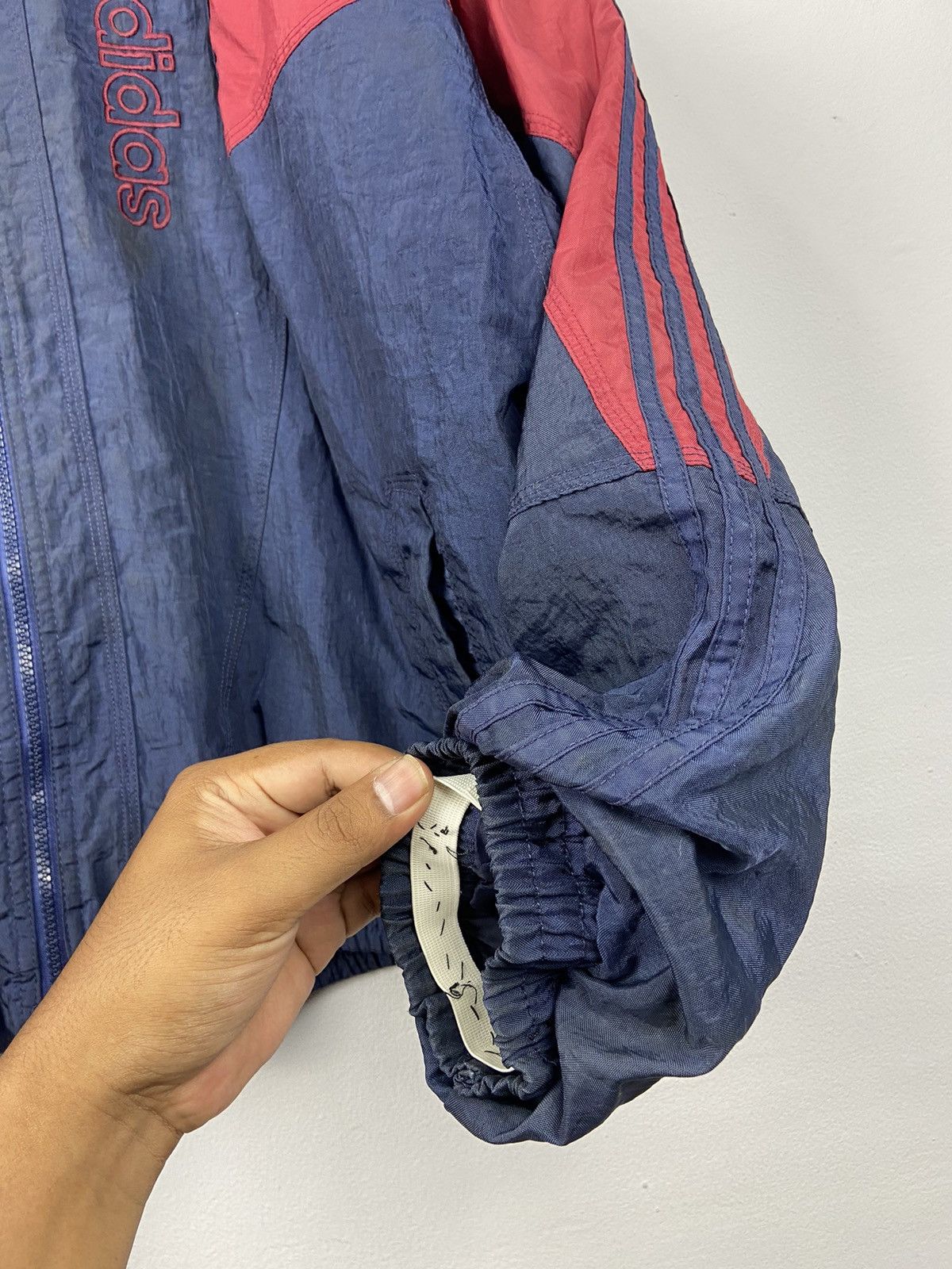 Adidas × Descente × Vintage Vintage Adidas 90s Descente Bomber Jacket Size US L / EU 52-54 / 3 - 7 Thumbnail