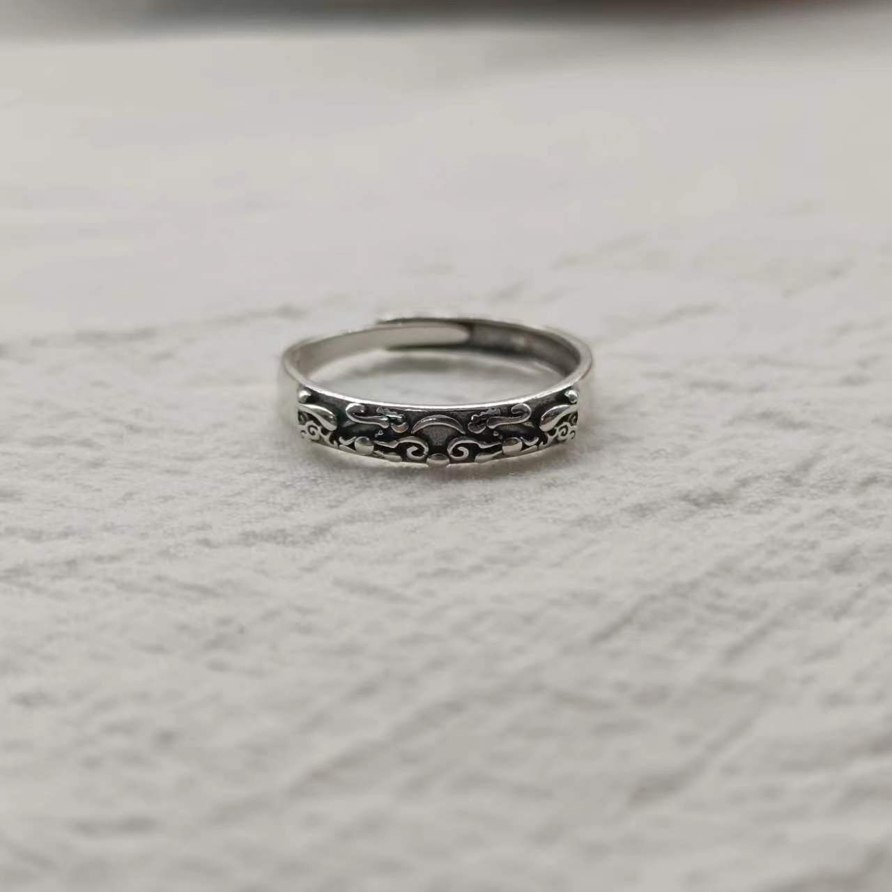 Jewelry Crazy Jewelry Rings Open Size Chrome Ring (Size 7-13) Size ONE SIZE - 3 Thumbnail