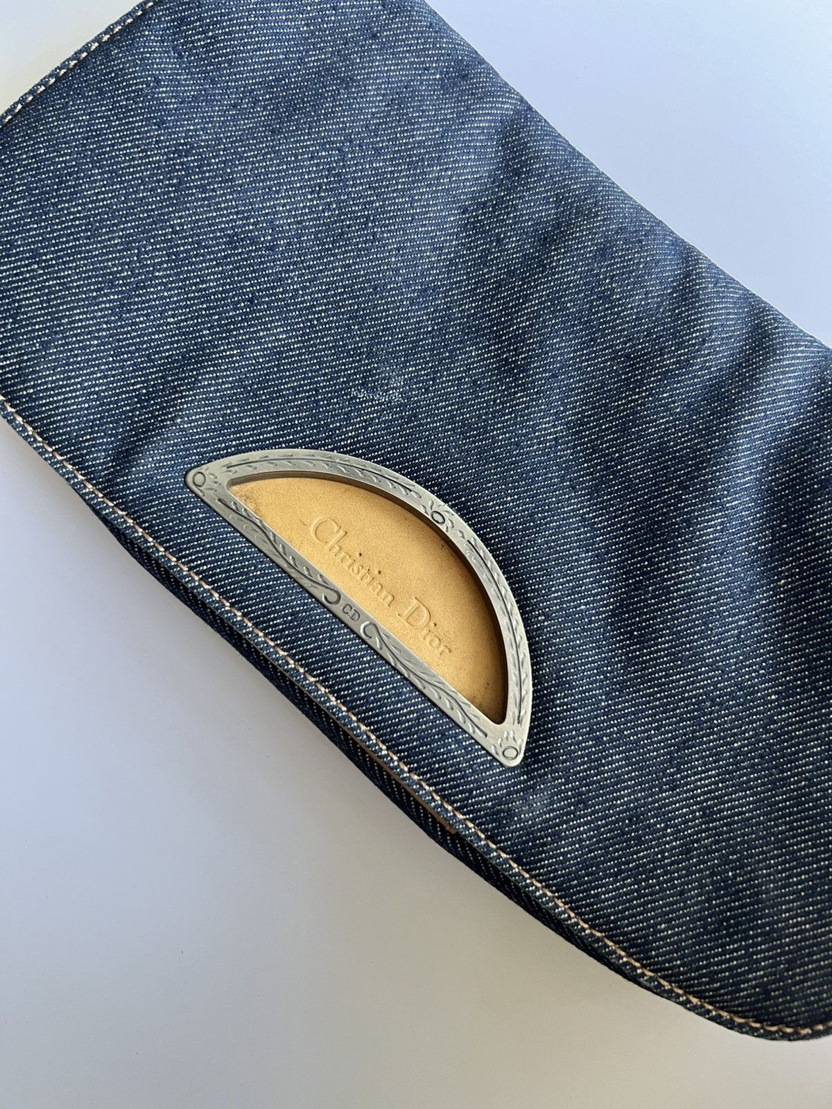 Dior RARE - Dior John Galliano - S/S00 Denim Melice Shoulder Bag Size ONE SIZE - 3 Thumbnail