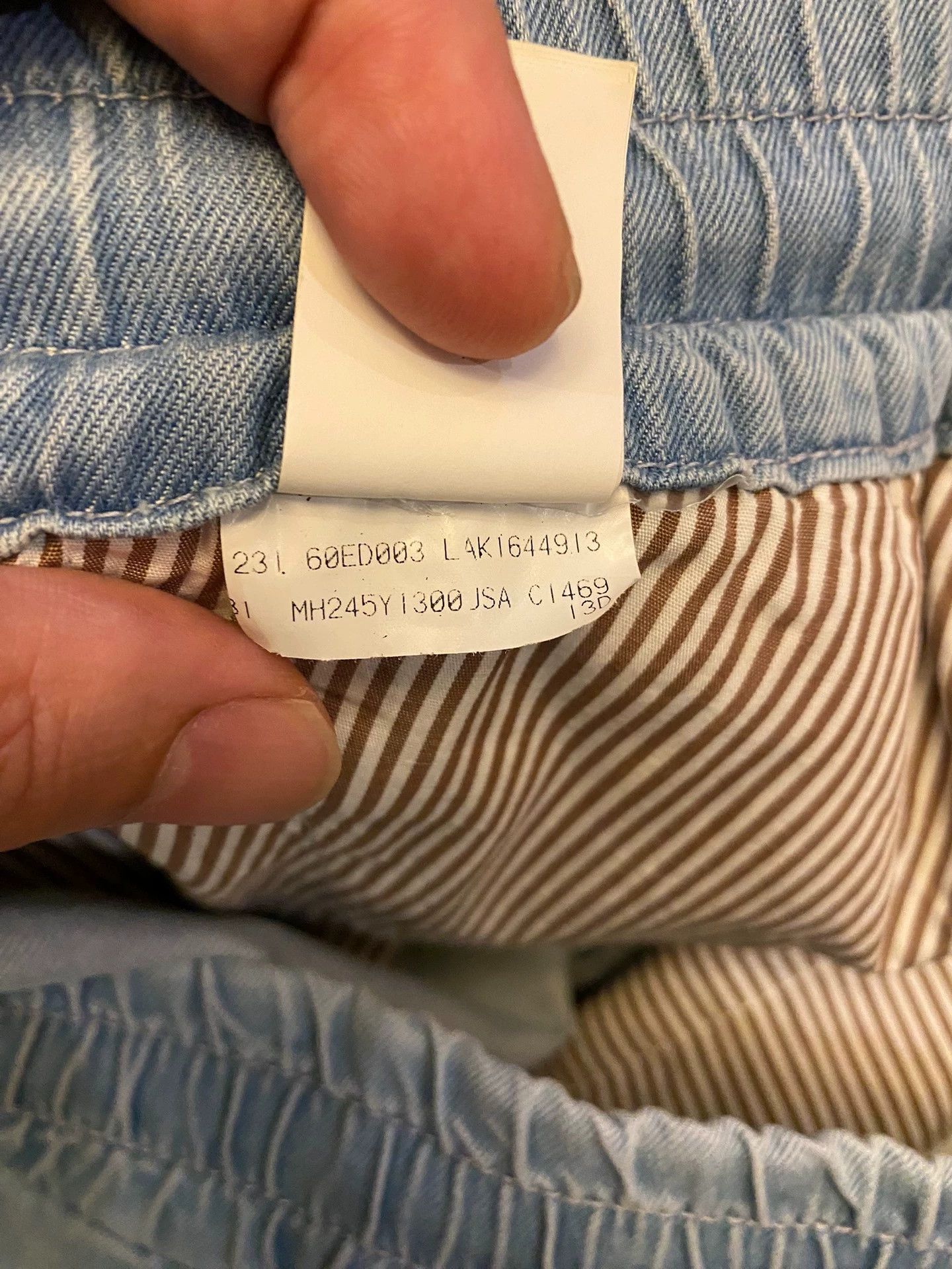 Brunello Cucinelli BRUNELLO CUCINELLI Denim Bermuda Work Shorts Size 50 Size US 34 / EU 50 - 7 Thumbnail