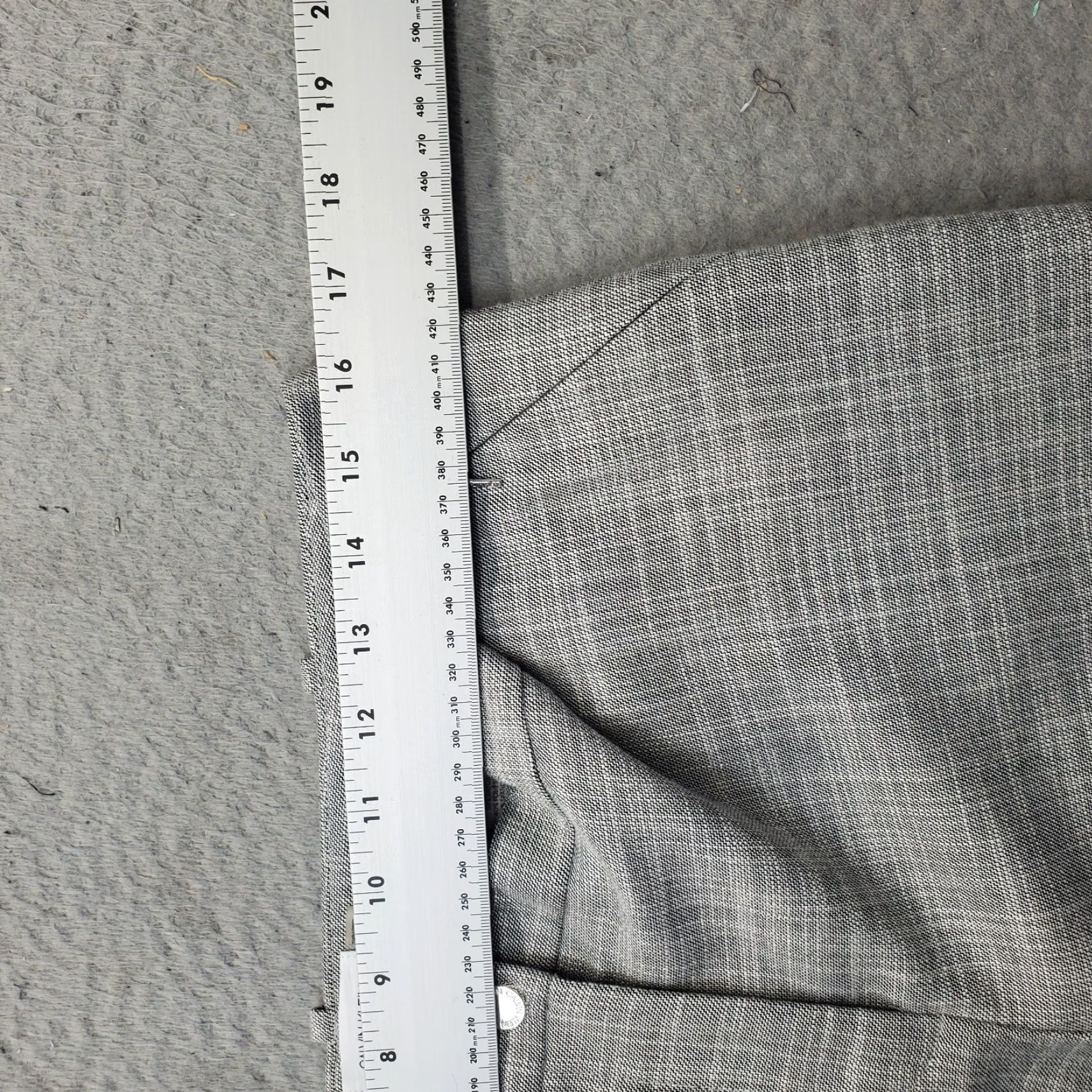 Calvin Klein Calvin Klein Pants Womens 8 Multi Stretch Regular Fit Straight Leg Low Waist Shirt Womens Size 8 Multicolor Casual Formal Business Dress Pants Size 30" / US 8 / IT 44 - 6 Thumbnail
