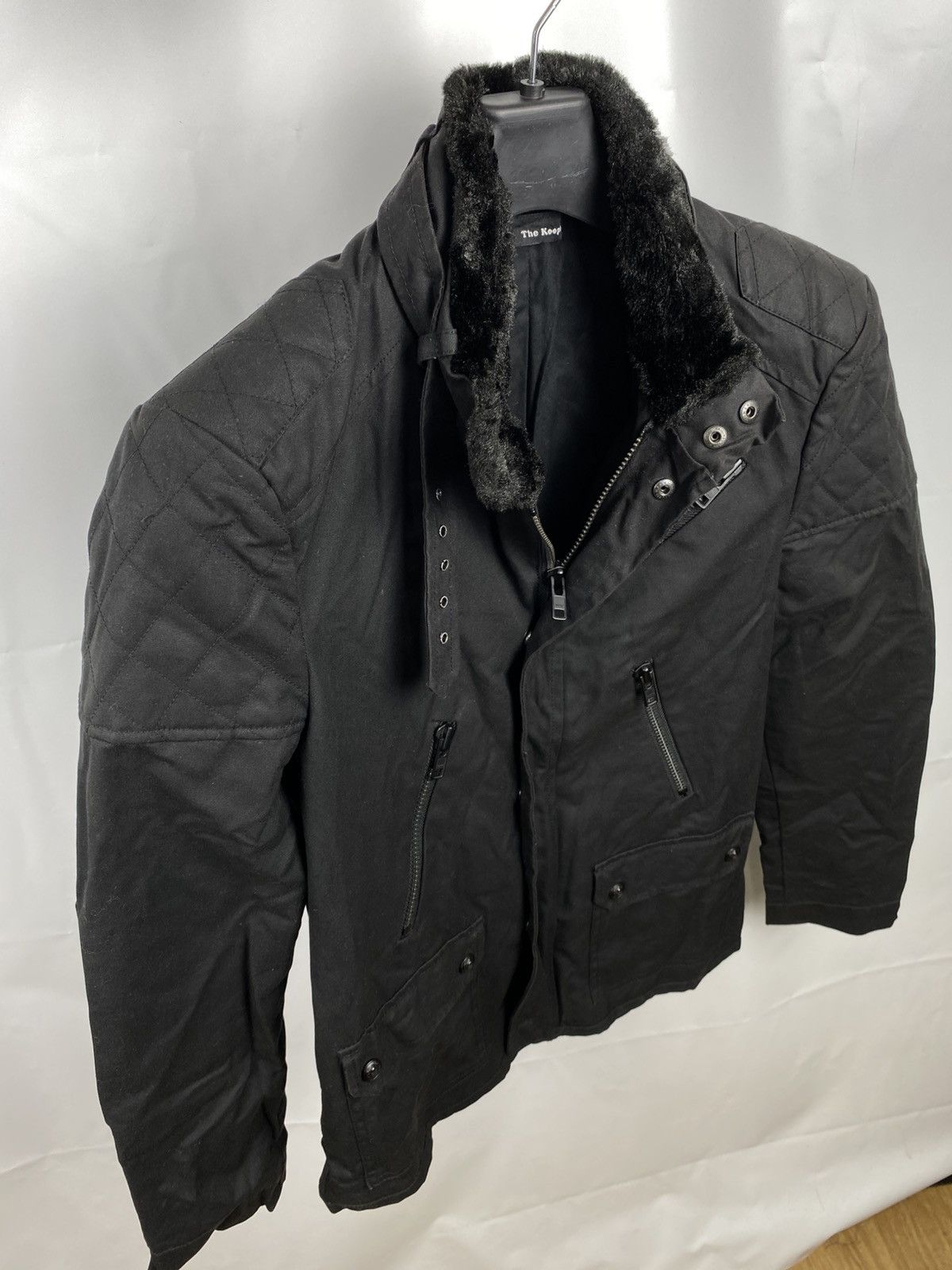 The Kooples The Kooples Waxed Cotton Jacket Men size 46 XS Size US S / EU 44-46 / 1 - 9 Thumbnail