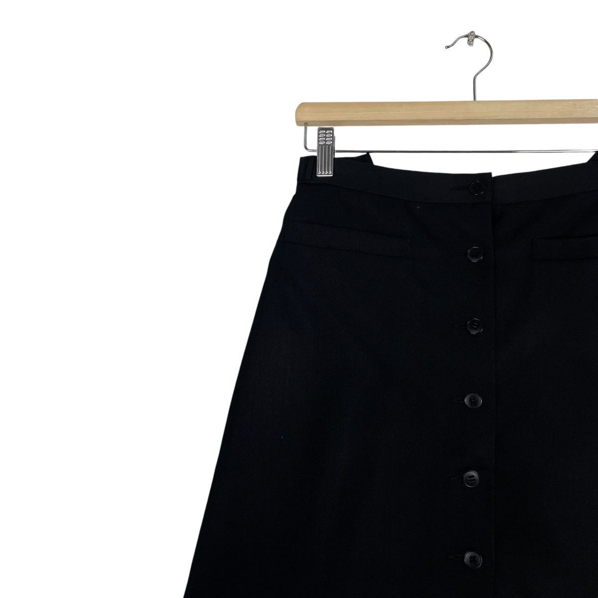 agnes b. 💥AGNES B FULL BUTTON MIDI SKIRT Size 28" / US 6 / IT 42 - 6 Thumbnail