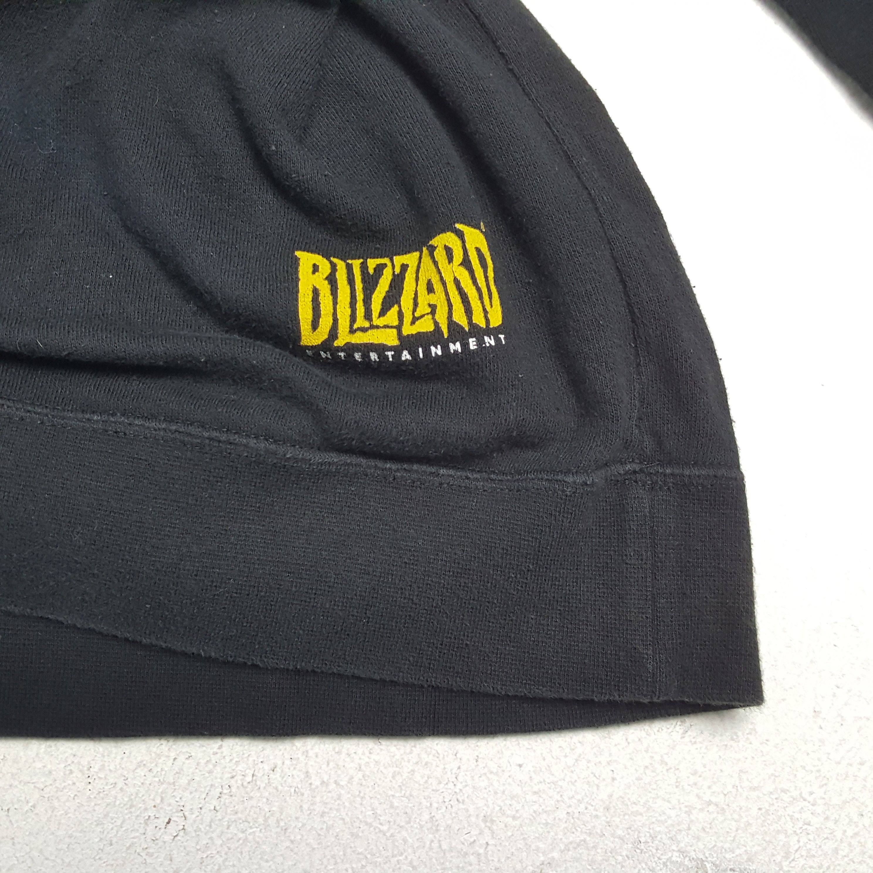 Playstation × The Game × Vintage BLIZZARD Games Warcraft Style Streetwear Hoodies Size US L / EU 52-54 / 3 - 8 Thumbnail